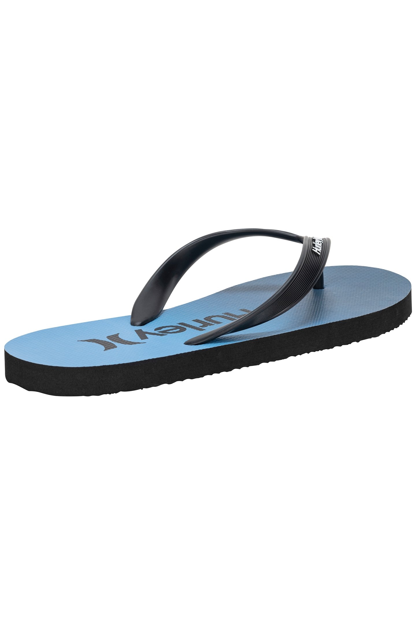 1PK MENS PRINTED FLIP FLOP NAVY/LT BLUE 5