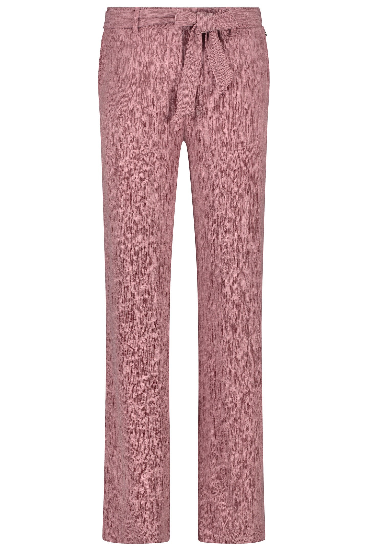 TROUSERS CRINKLE SWEAT LIGHT GUAVA 1