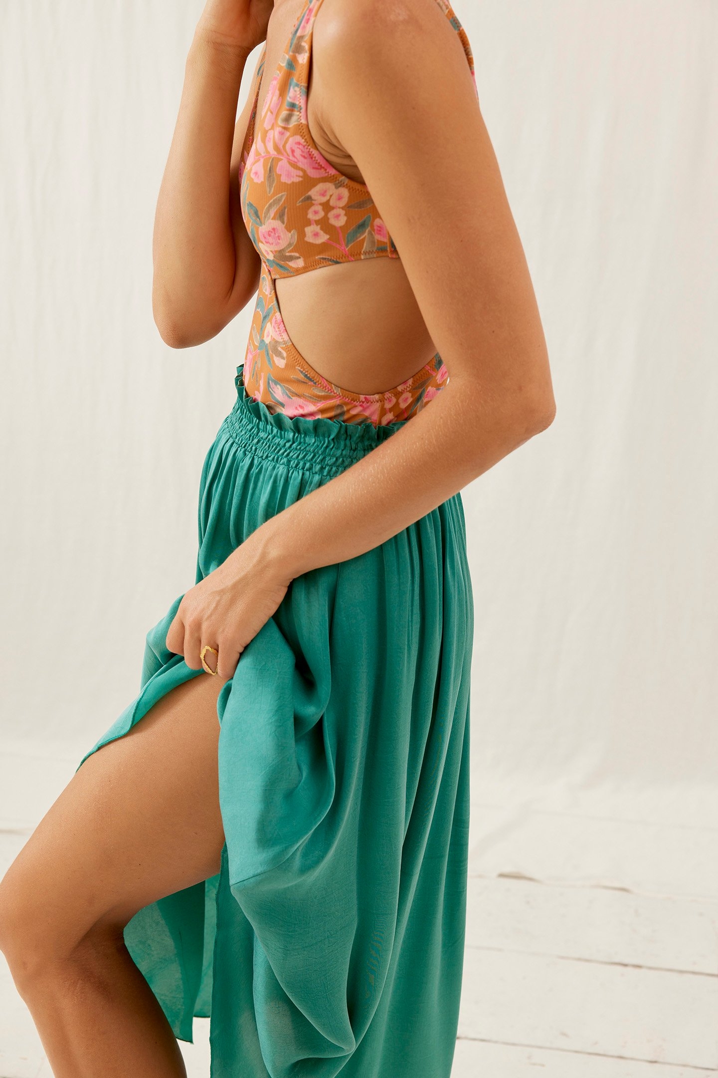 BATHING SUIT NAVAGIO CINNAMON POPPY BLOOM 6