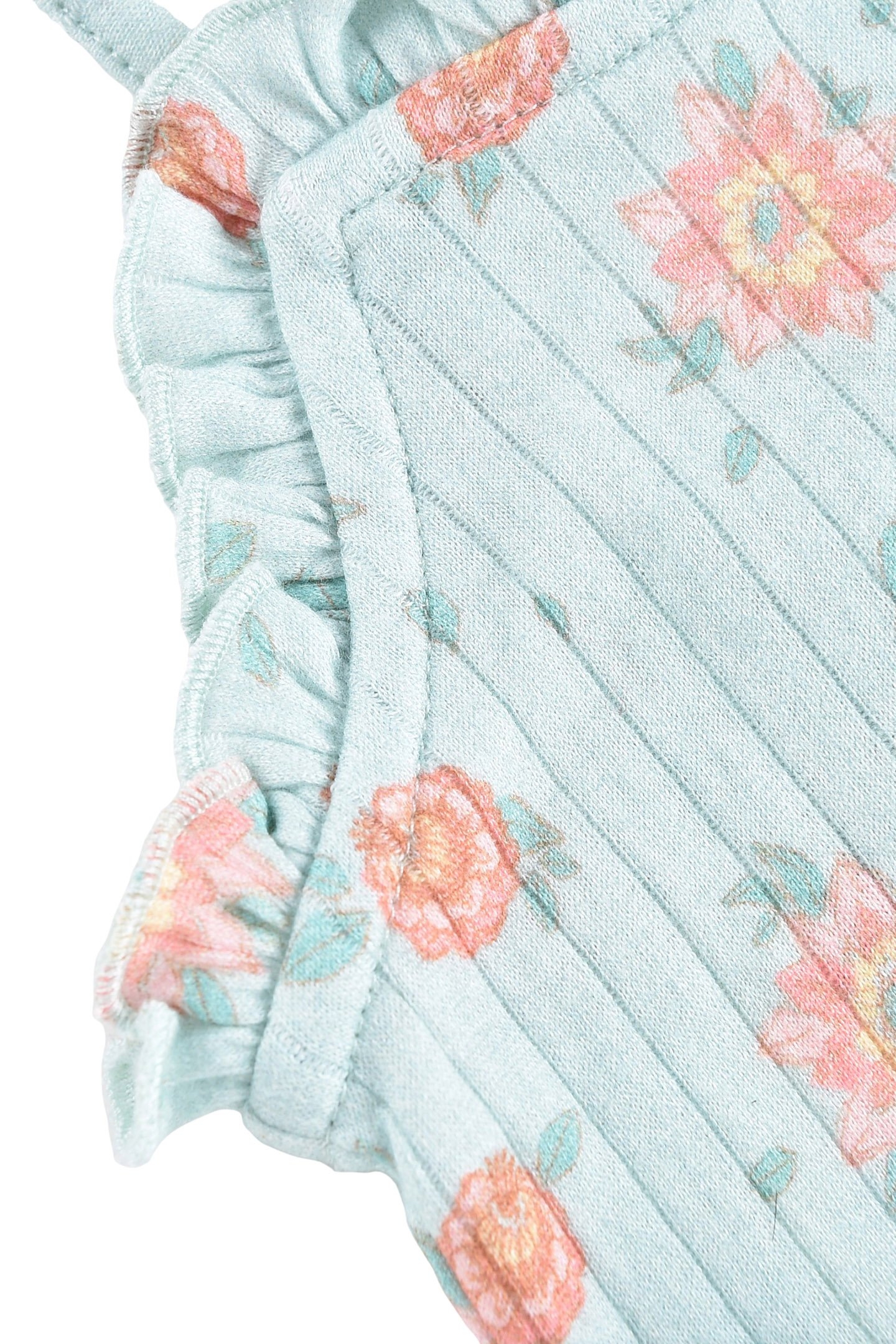 TANK TOP ALASHA VINTAGE BLUE FLOWERS 6