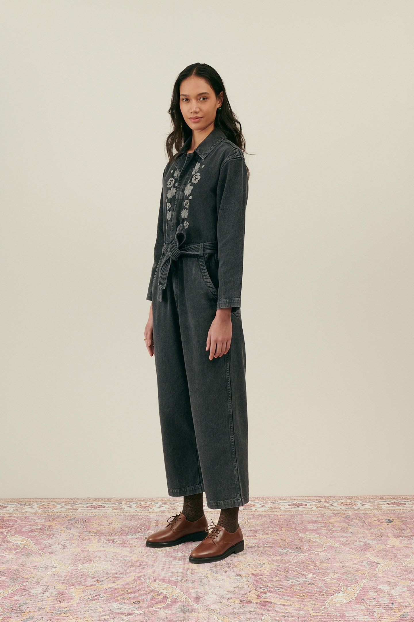 OVERALLS SYLVYNE CHARCOAL 4