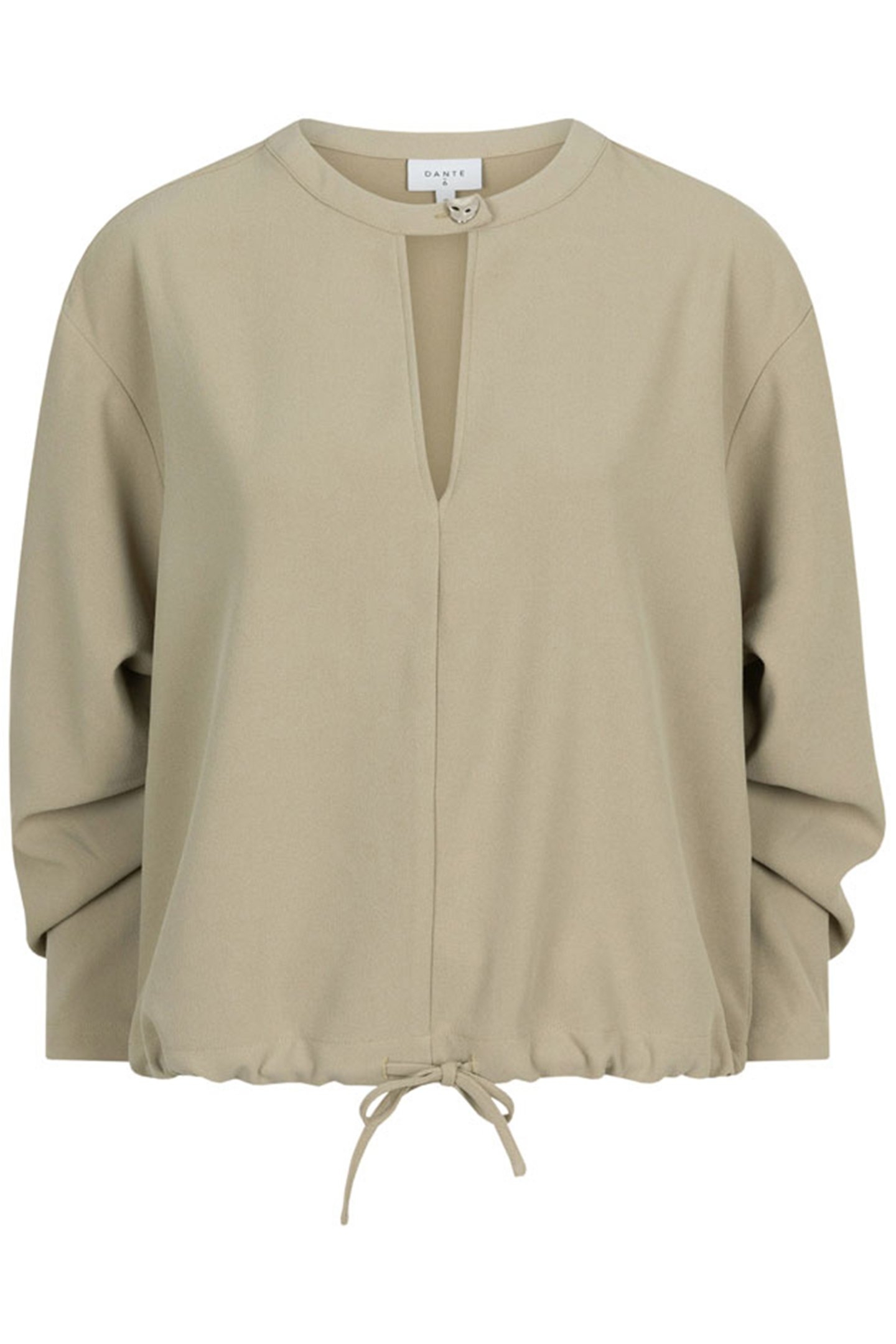 THORN DRAWSTRING CORD TOP SWAMP GREEN 3