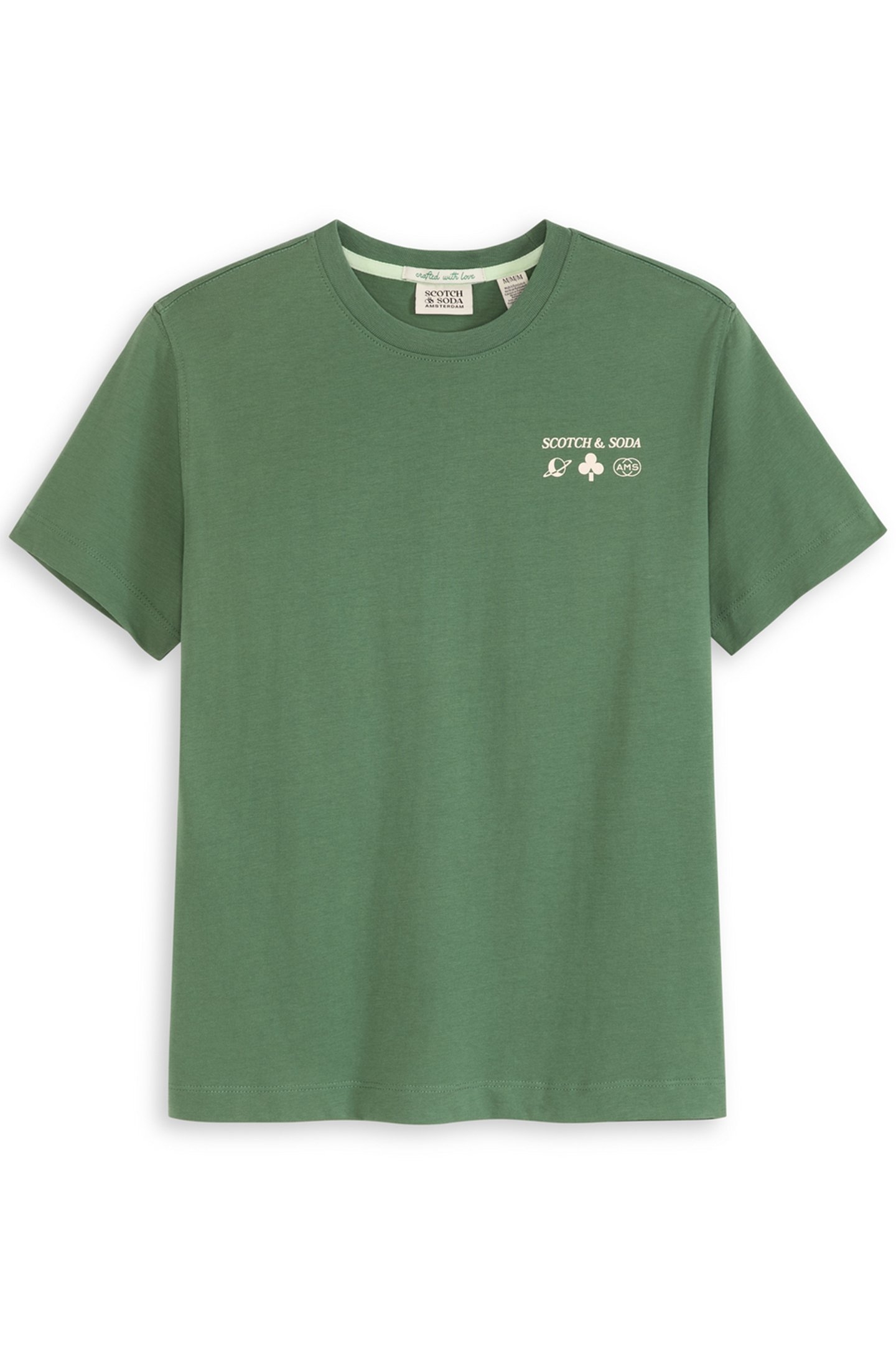 BOYS GRAPHIC T-SHIRT MEDIUM GREEN 1