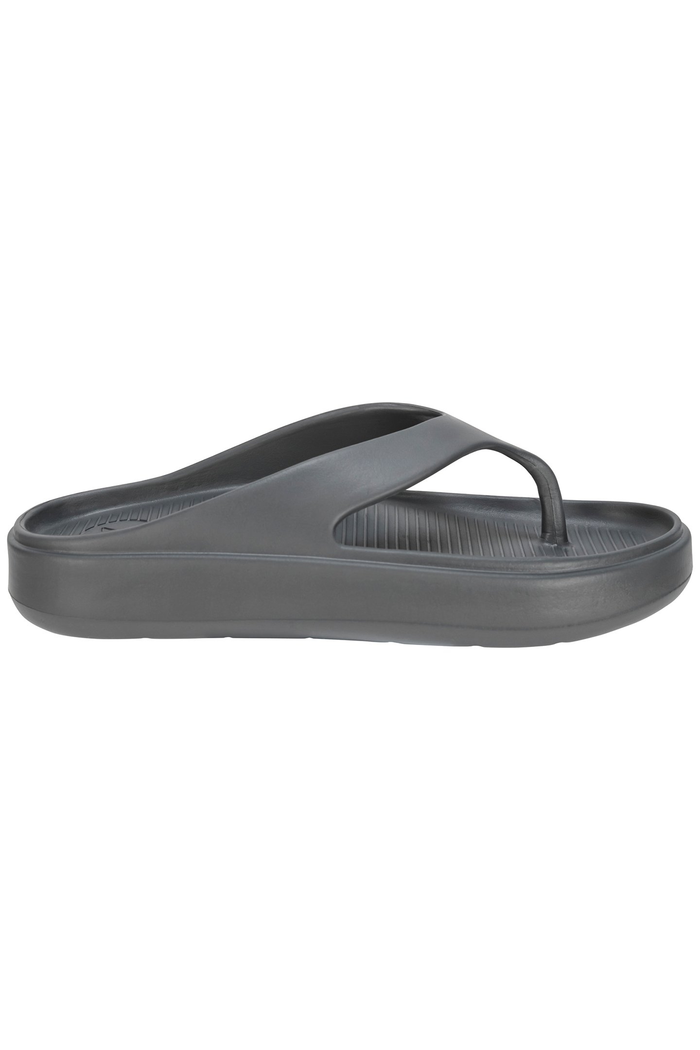 1PK MENS INJECTION FLIP FLOP LIGHT PASTEL GREY 1