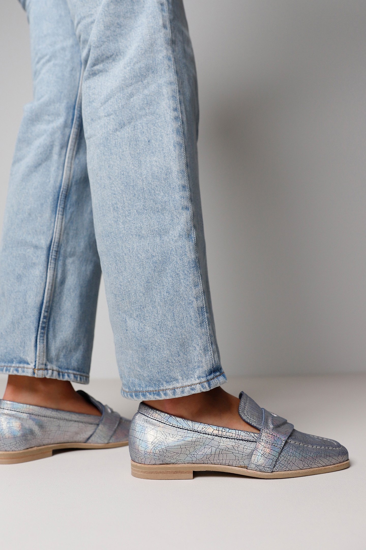 CHIARA RAY METALIC BLAUW 2