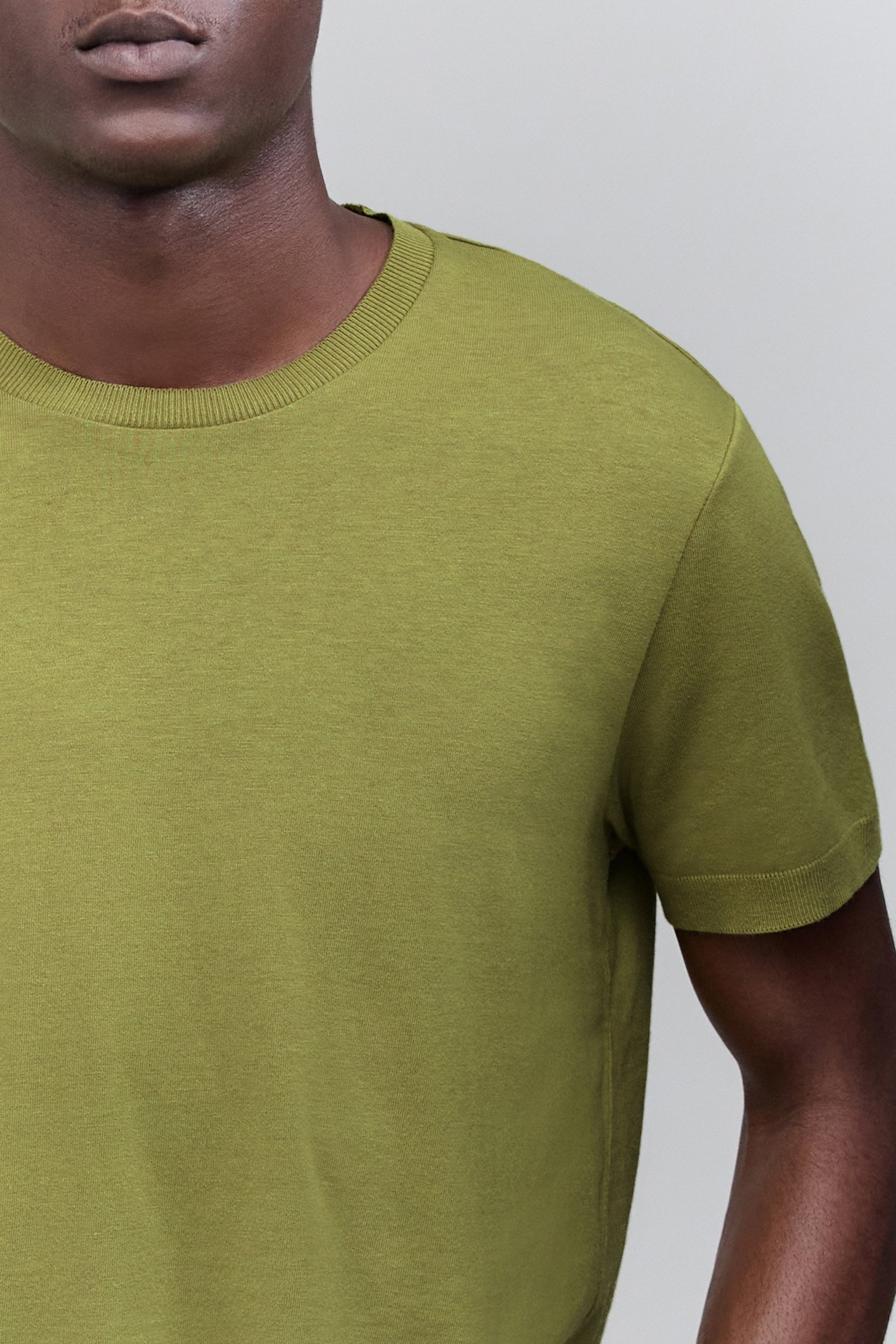 COTTON MODAL MIX FOAM T-SHIRT 5