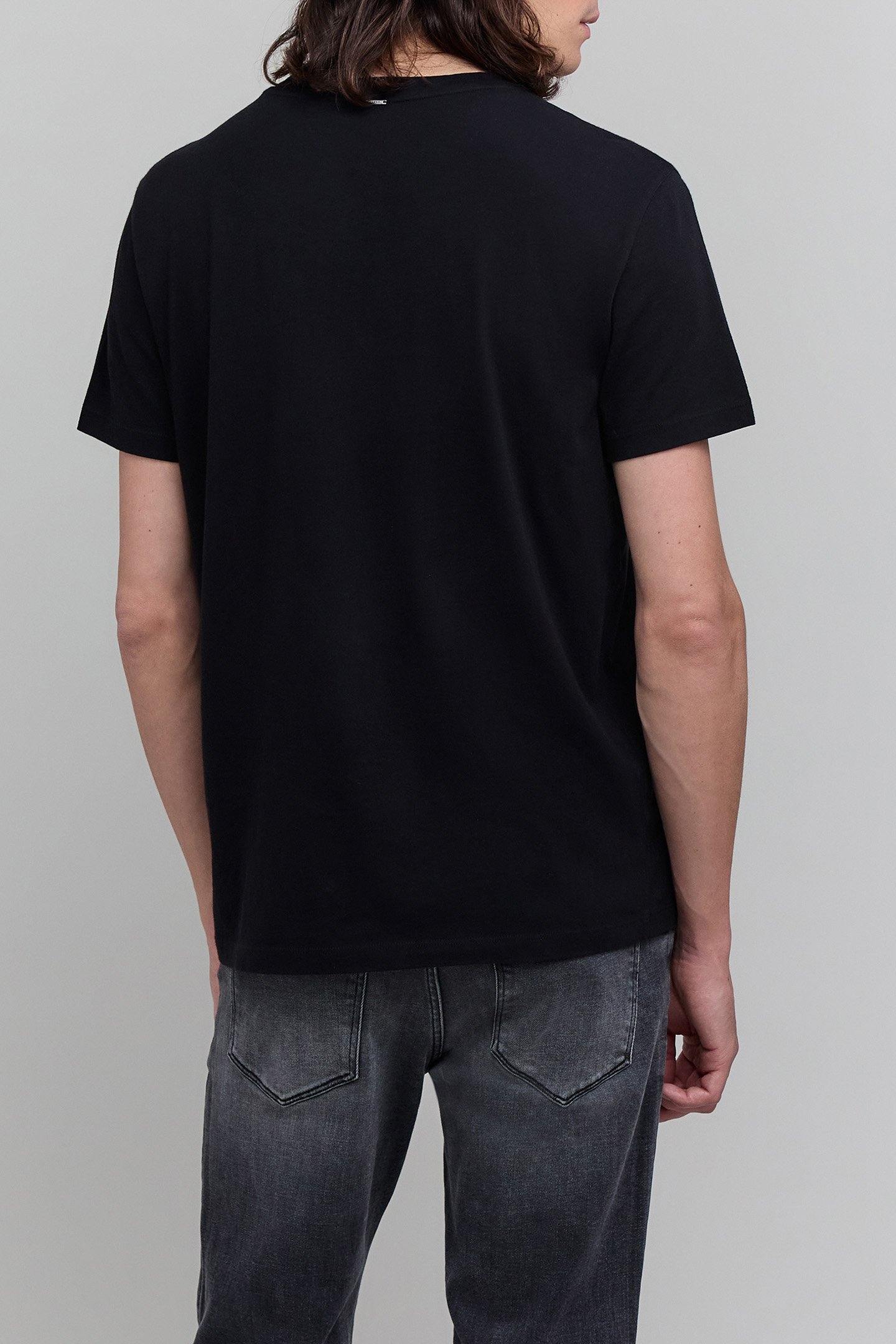 BLACK MAXI FLOWER T-SHIRT 2