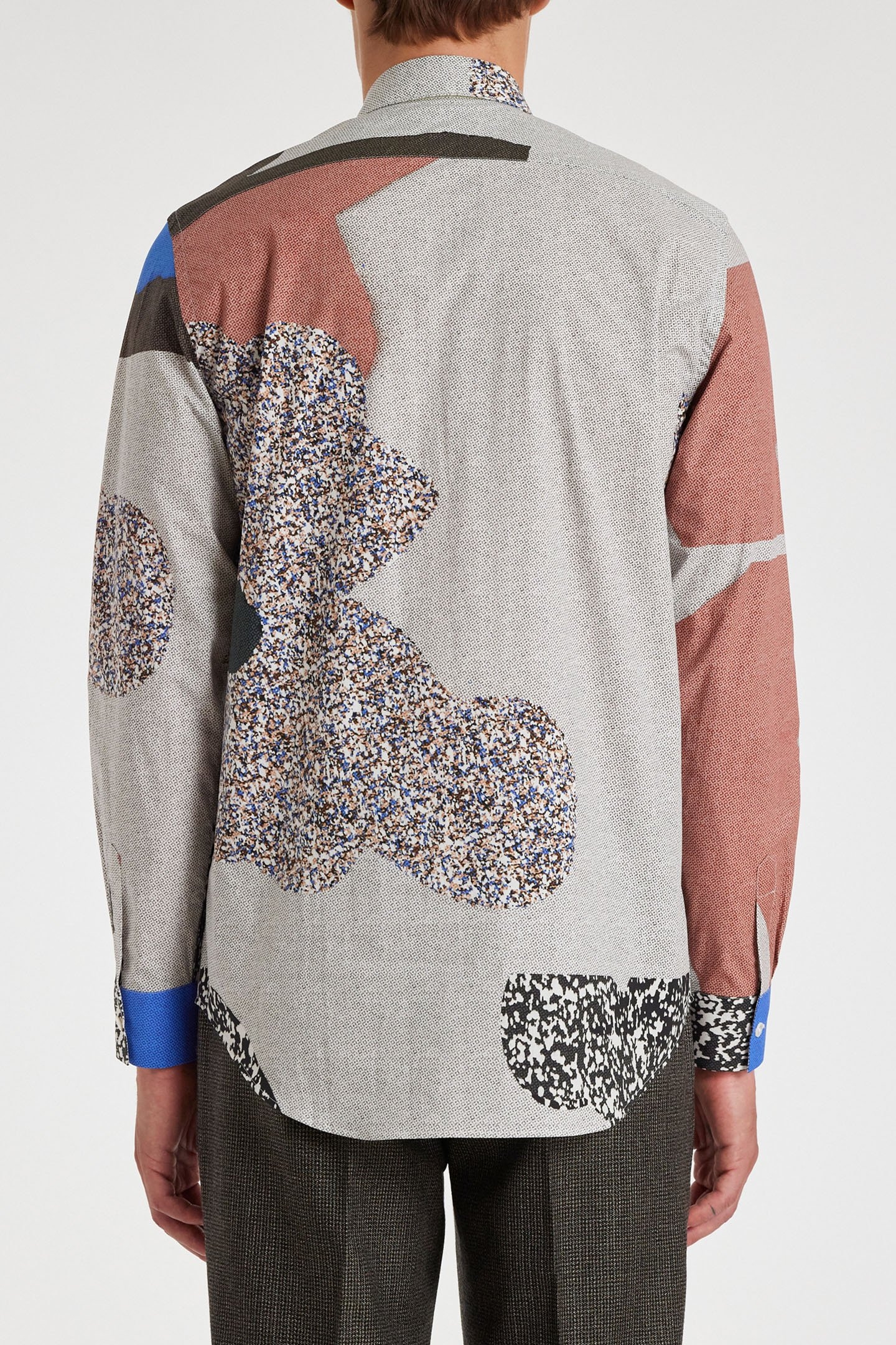 S/C REGULAR FIT SHIRT GREY 2