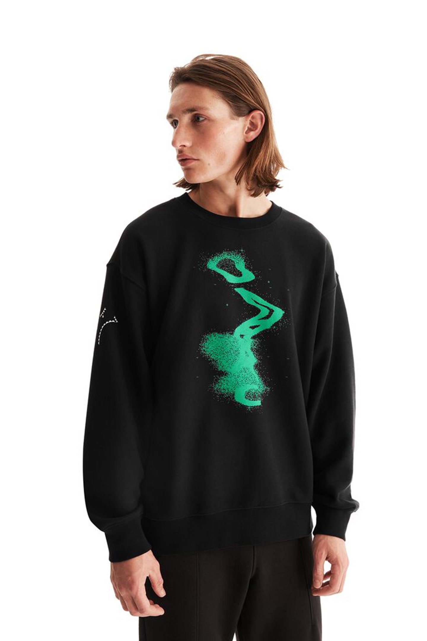 GRAPHIC CLUB CREW 1 BLACK MINT 1