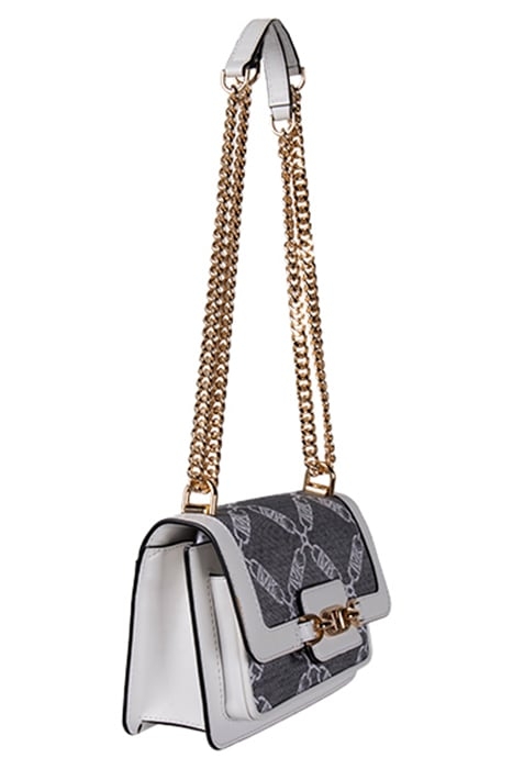 EXTRA SMALL CROSS BODY BAG IN BLACK AND WHITE 5