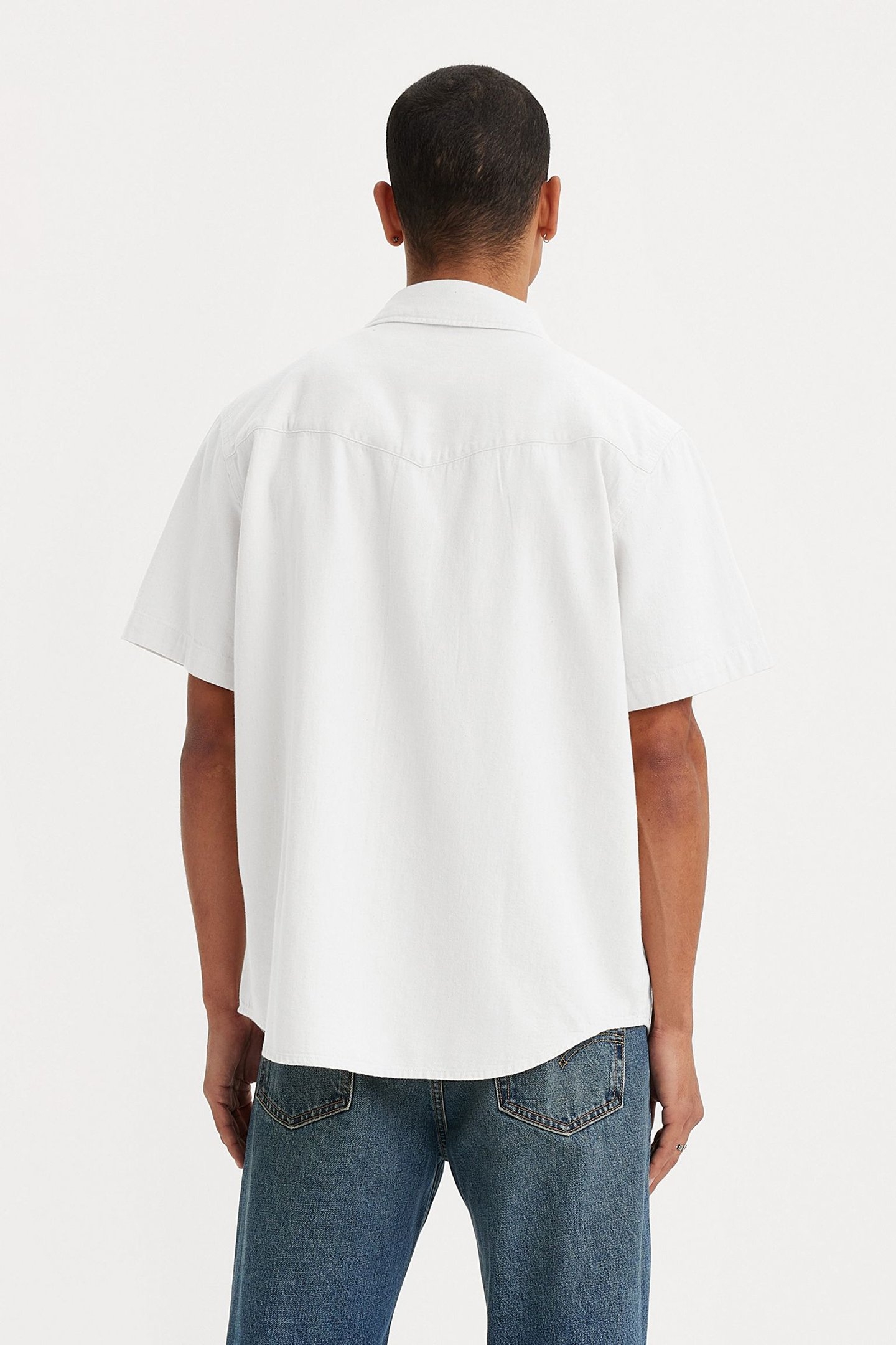 SS RELAXED FIT WESTERN NEWMAN ECRU 2