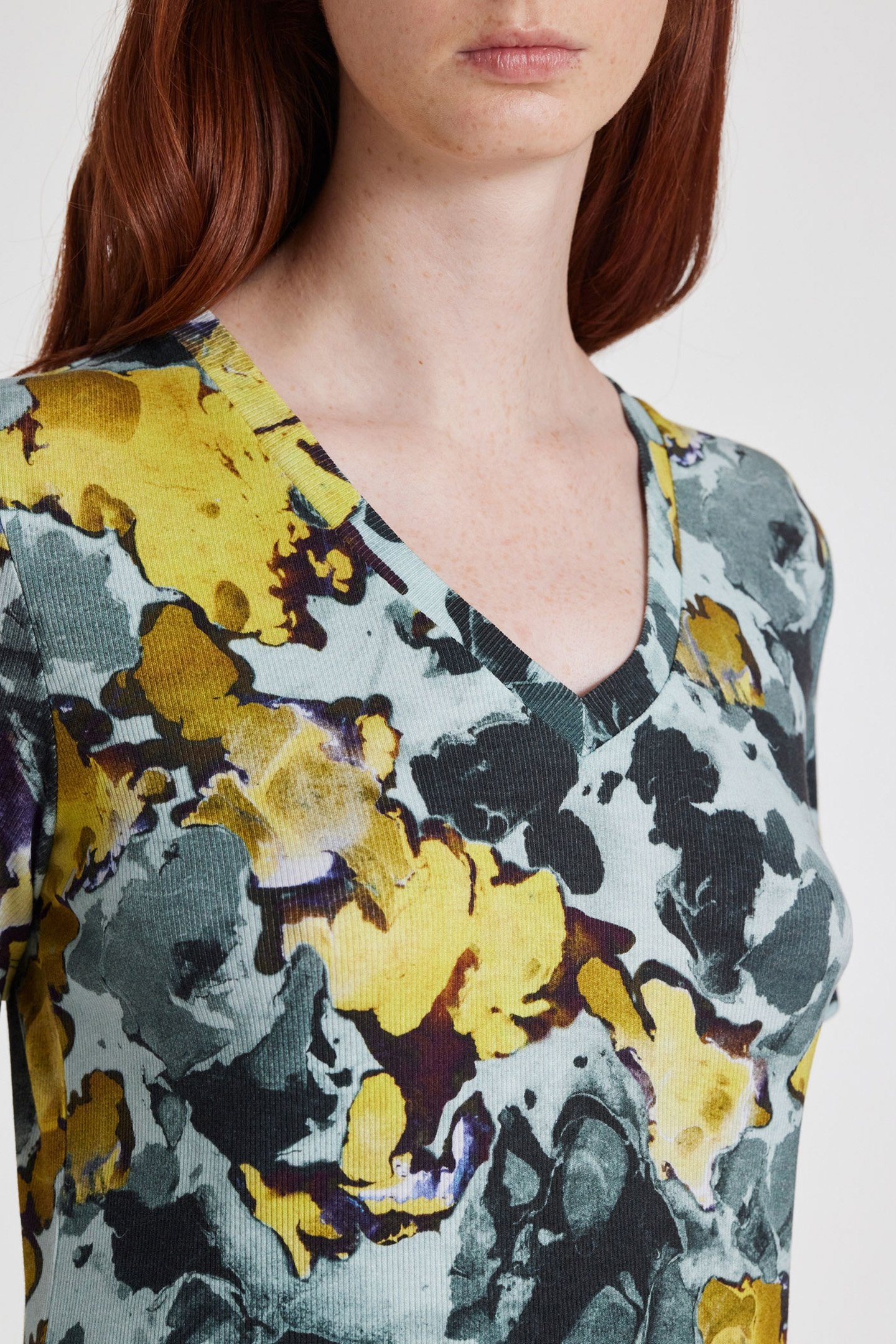 WOMENS MARBLE TOP BLUE 5