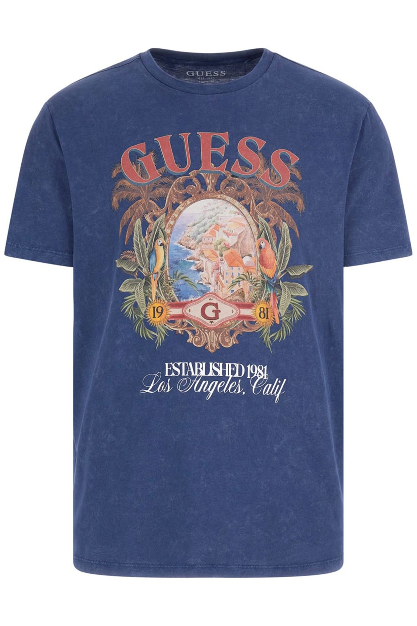SS BSC GUESS RESORT PENNANT BLUE MULTI 1