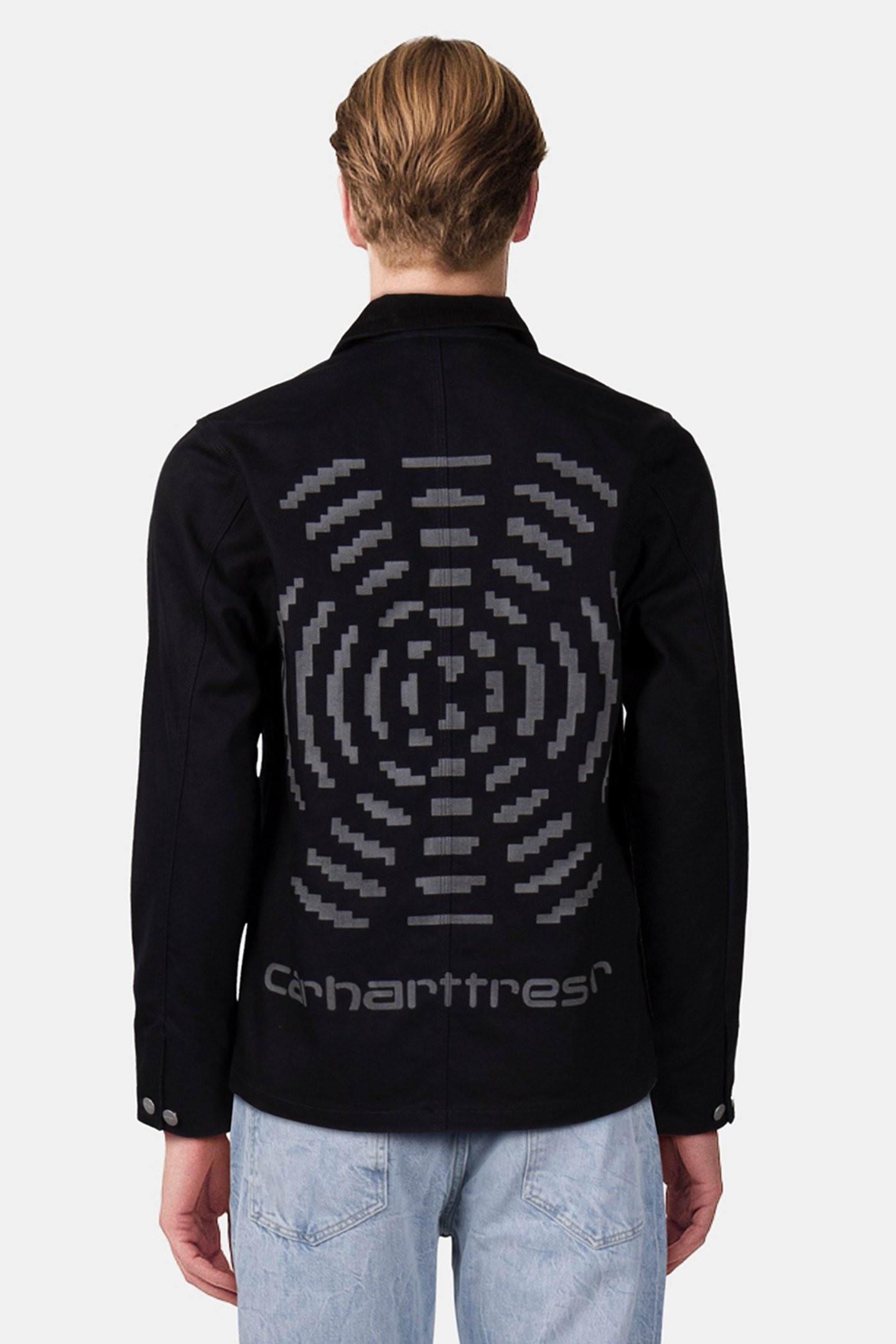 CARHARTT WIP – WAY OF THE LIGHT MICHIGAN COAT BLACK / DARK G 2