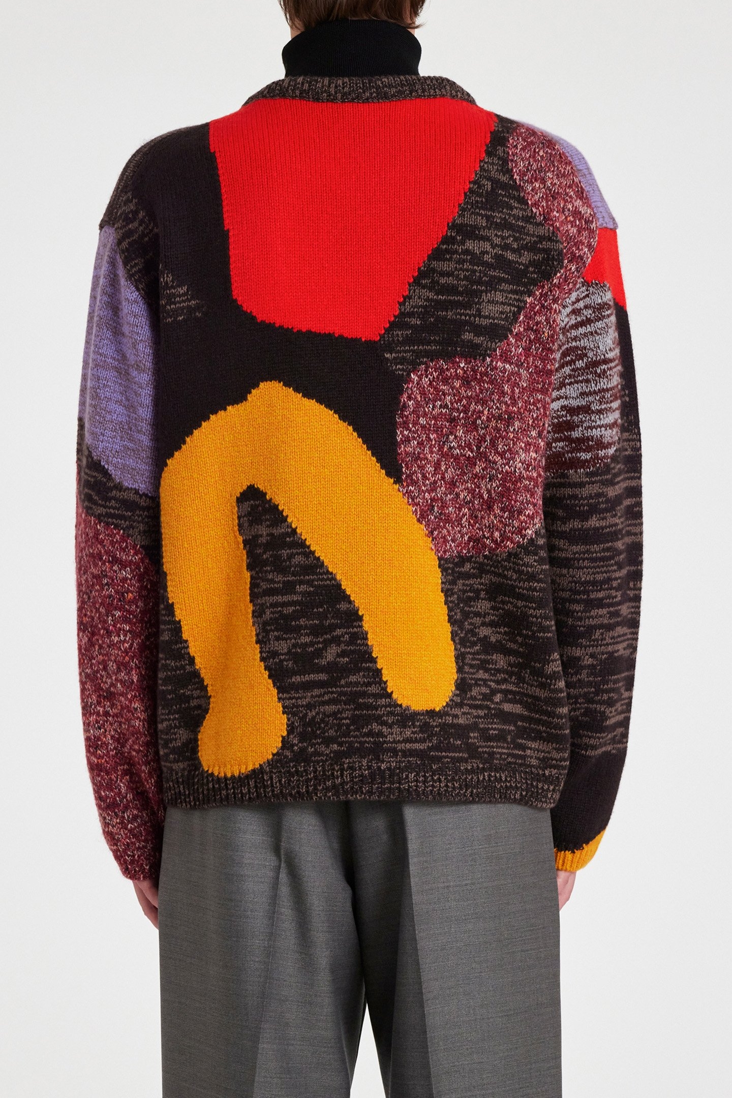 SWEATER CREW NECK MAUVE 2