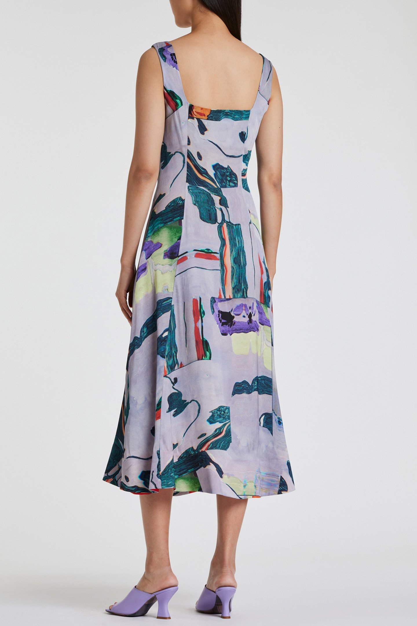 WOMENS DRESS MAUVE 2