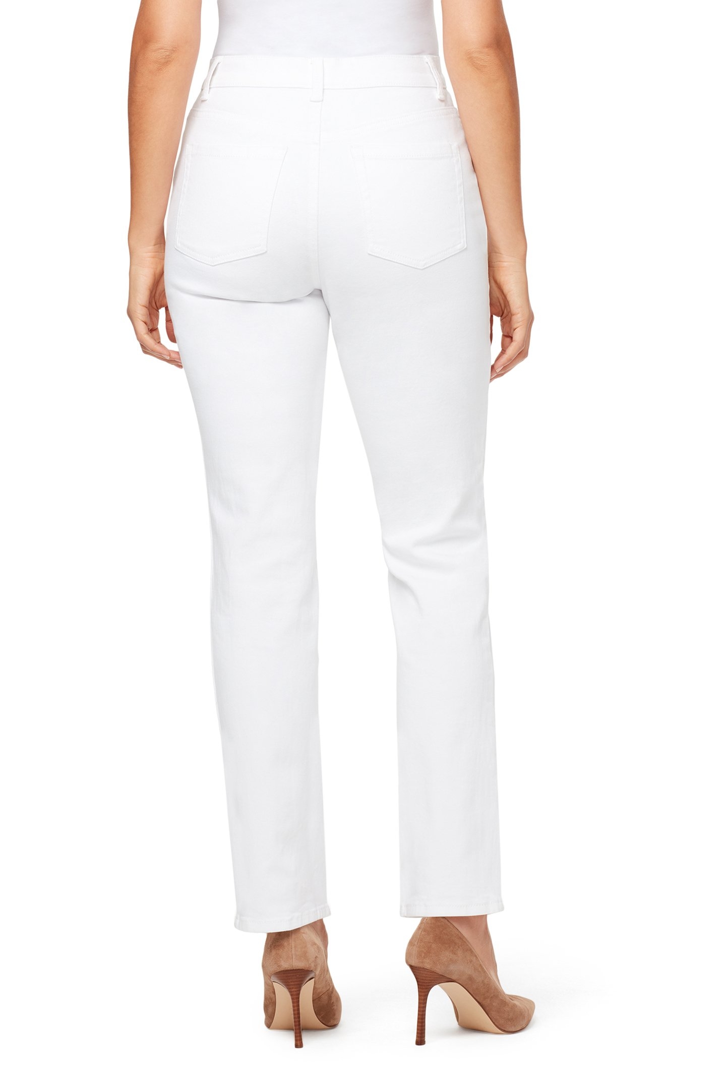 GLORIA VANDERBILT AMANDA STRAIGHT VINTAGE WHITE 2