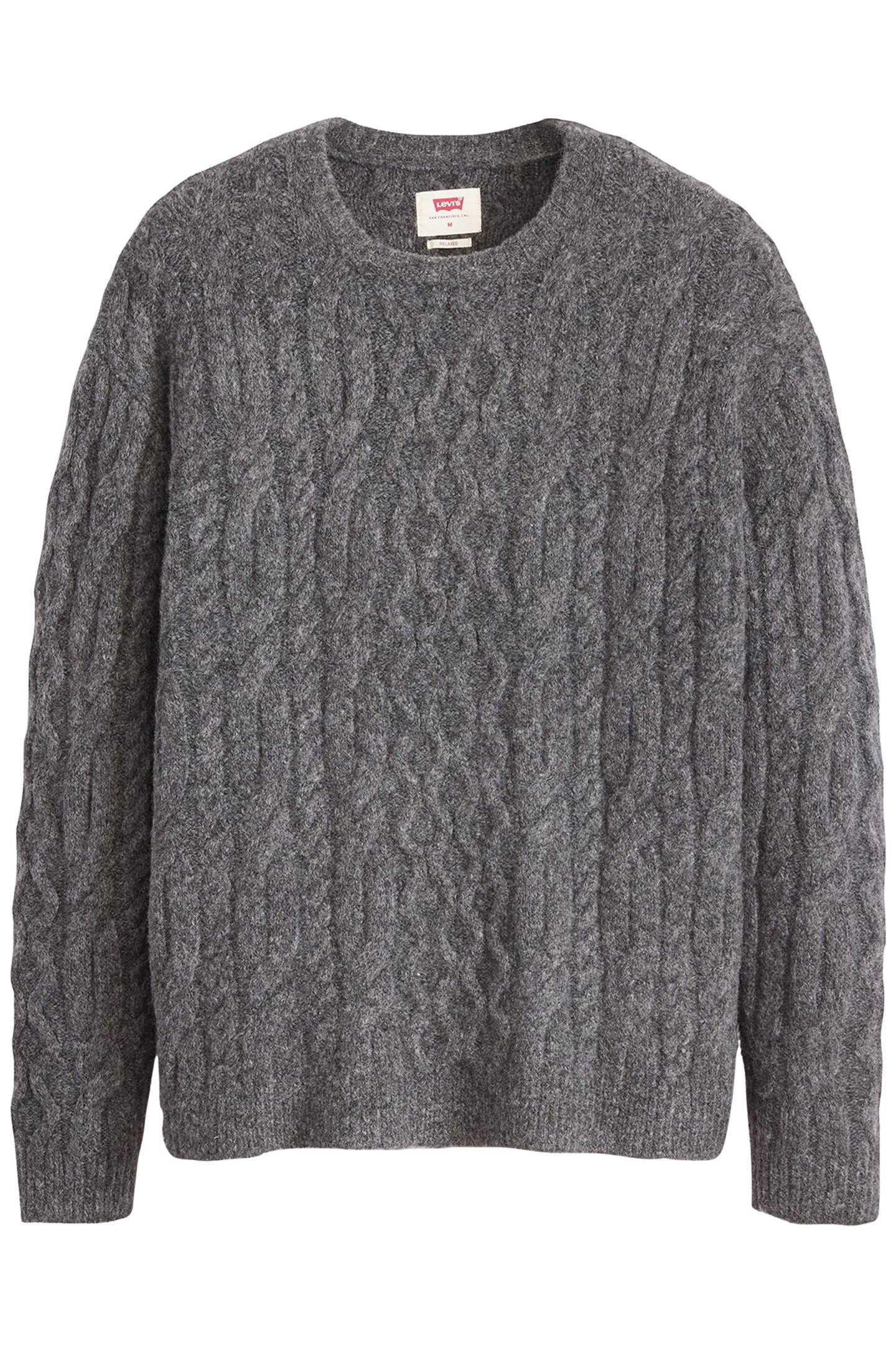 BATTERY CREWNECK SWEATER PARKSIDE CABLE 3