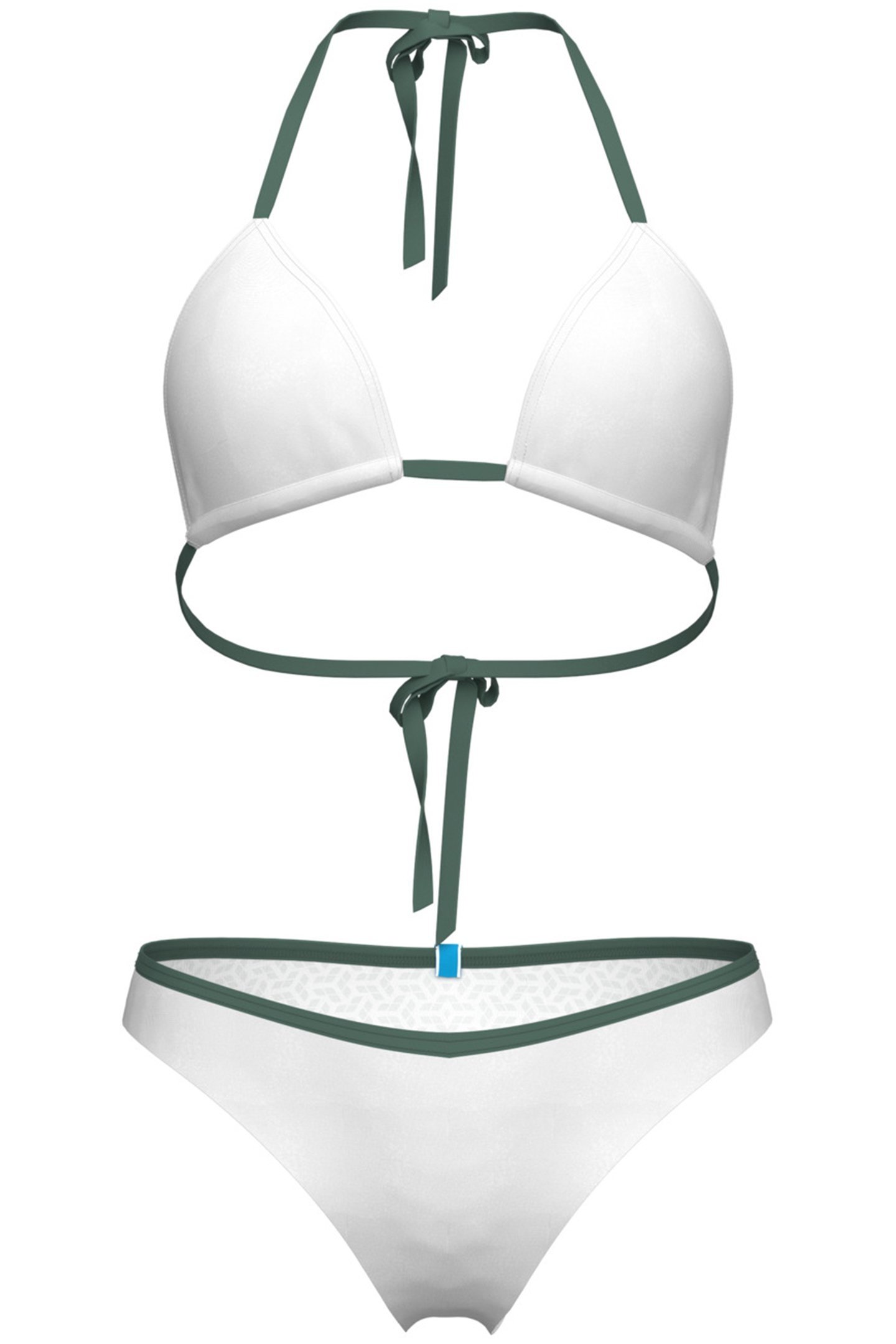 WOMEN'S ARENA PRO_FILE STRING BIKINI TRI WHITE-SAGE 4