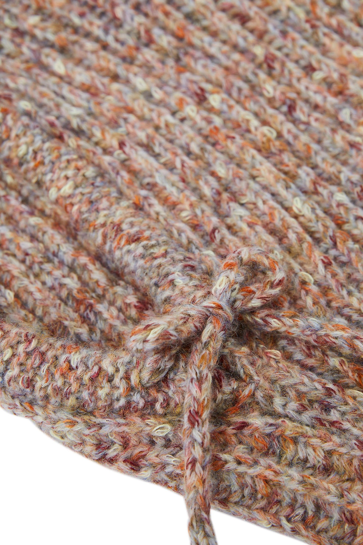 CONSCIOUS JILL RIB SNOOD OATMEAL MULTI 2