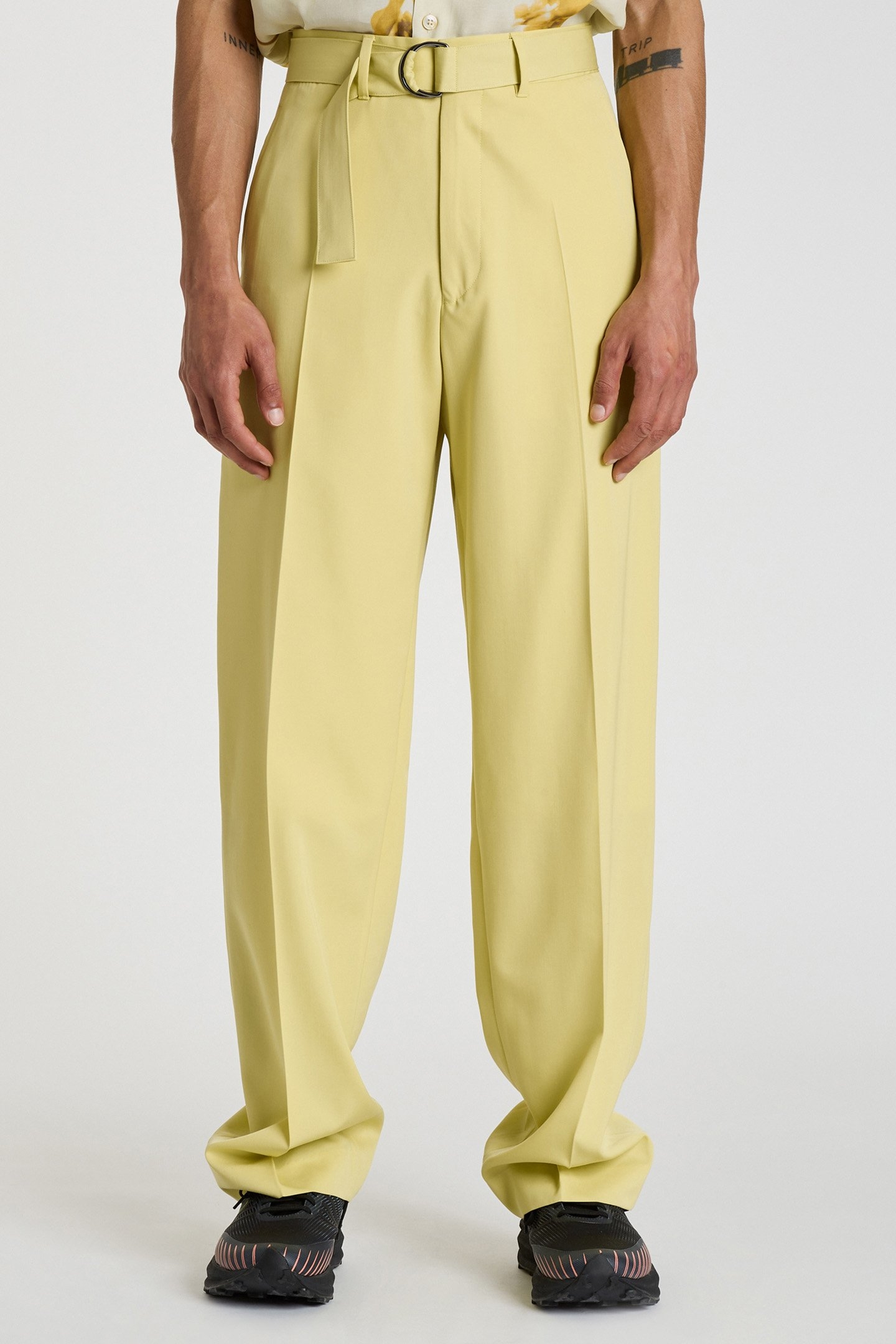 GENTS TROUSER ACID YELLOW 1