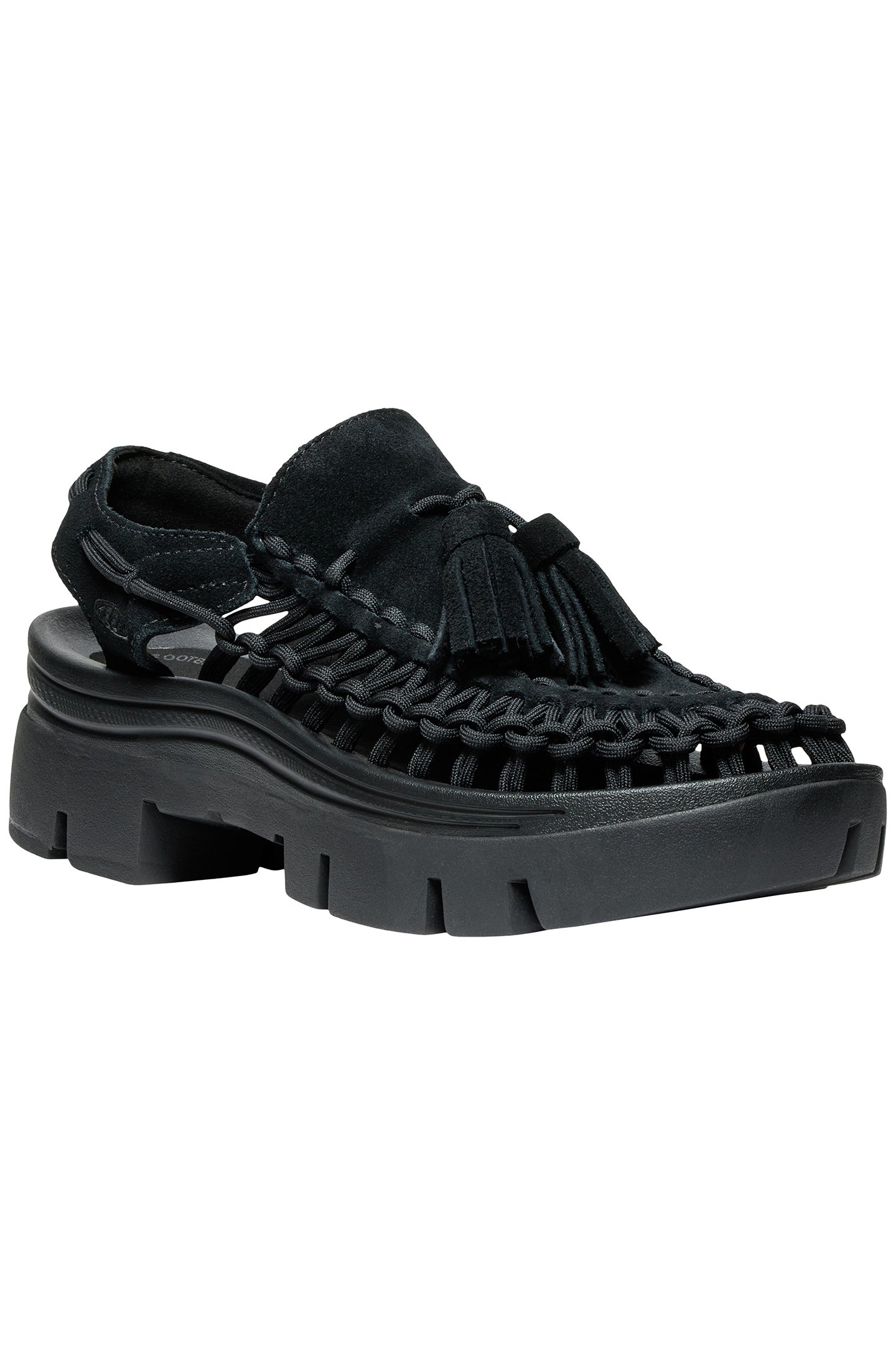 UNISEX UNEEK PLT TASSELL BLACK/BLACK 8