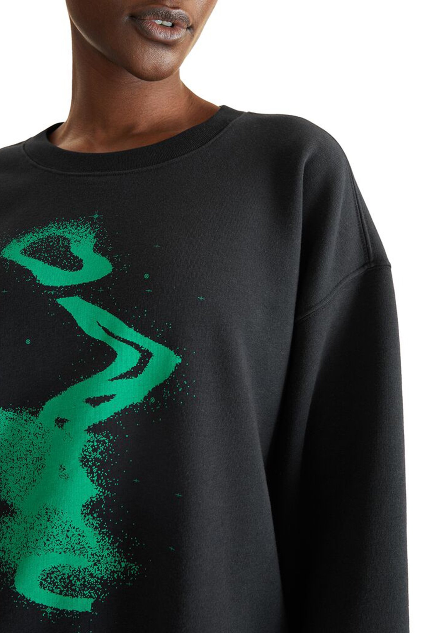 GRAPHIC CLUB CREW 1 BLACK MINT 6