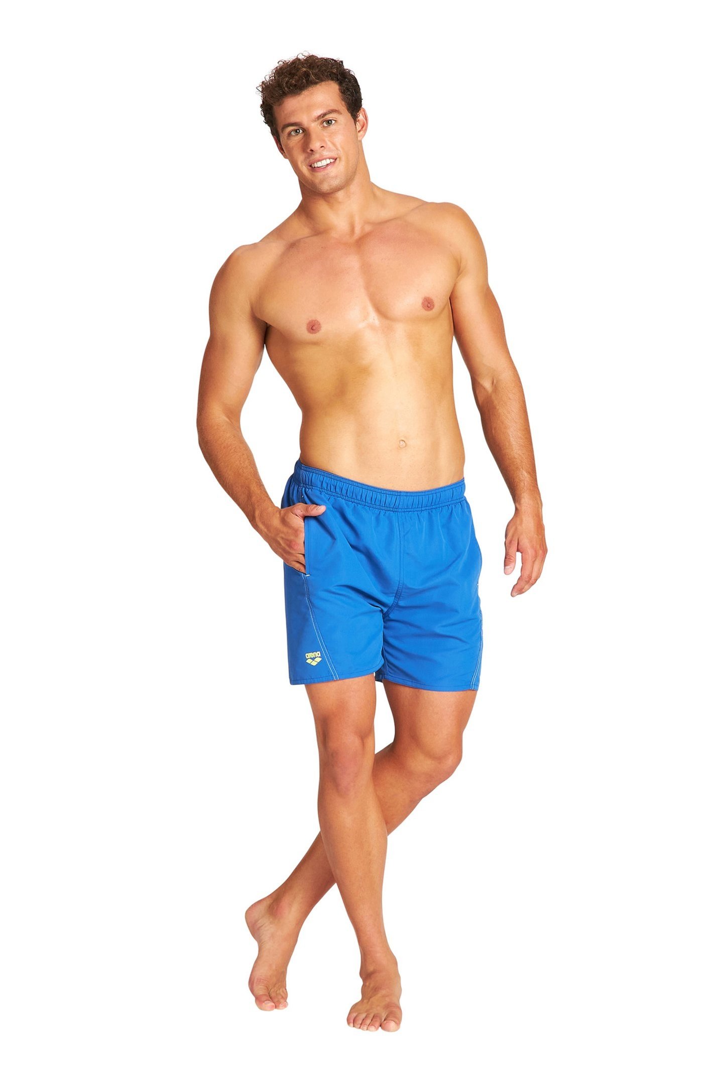 FUNDAMENTALS ARENA LOGO BOXER ROYAL-SOFT GREEN-WHITE 2