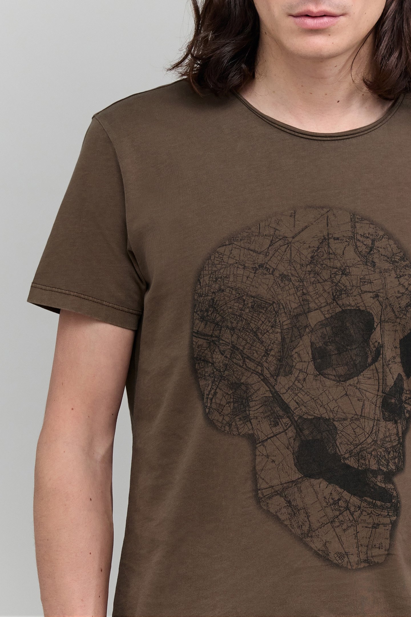 T-SHIRT LAUREL ORGANIC COTTON SKULL-CARD MEN 6