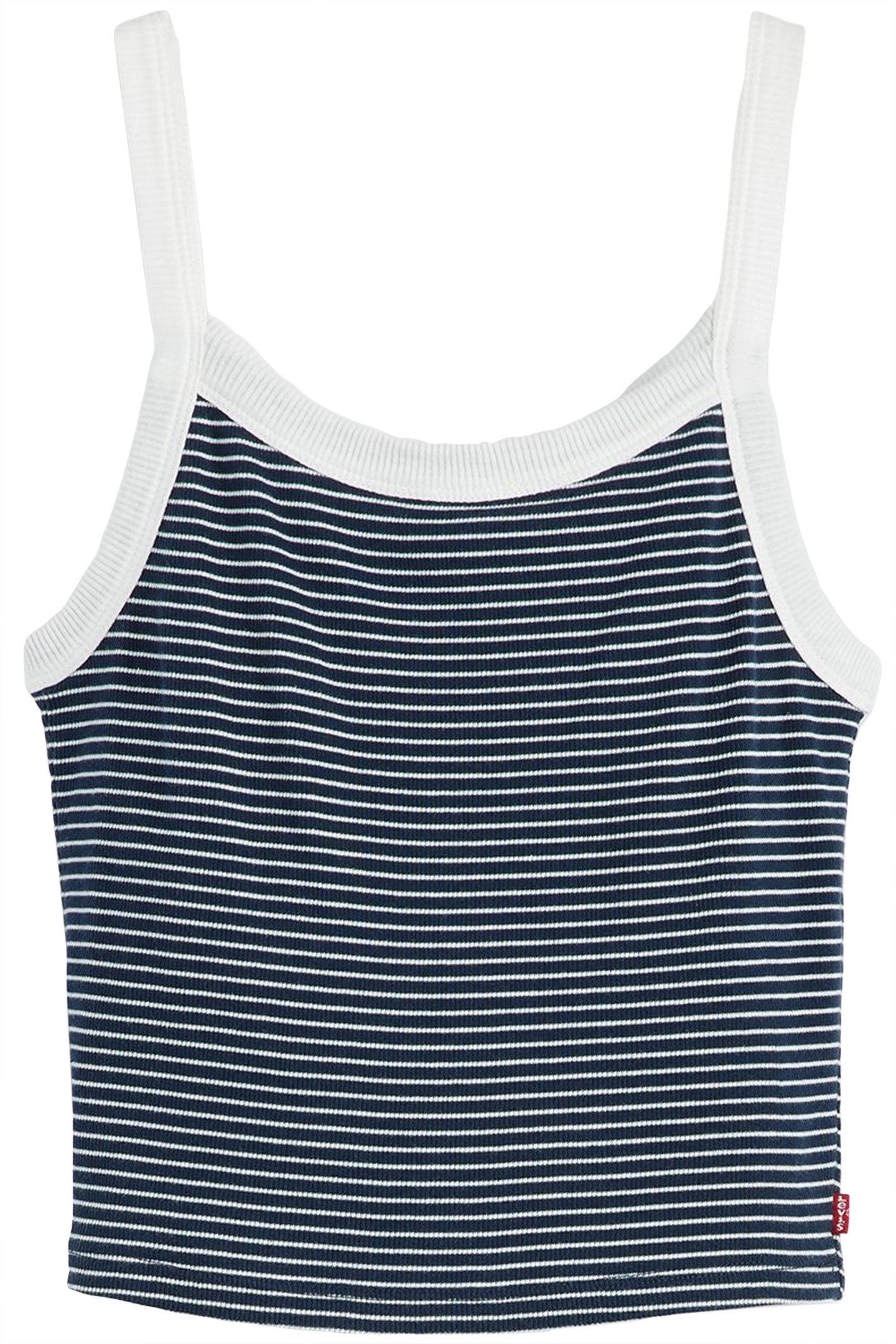 ESSENTIAL SPORTY RIB TNK ANNALISE STRIPE 3