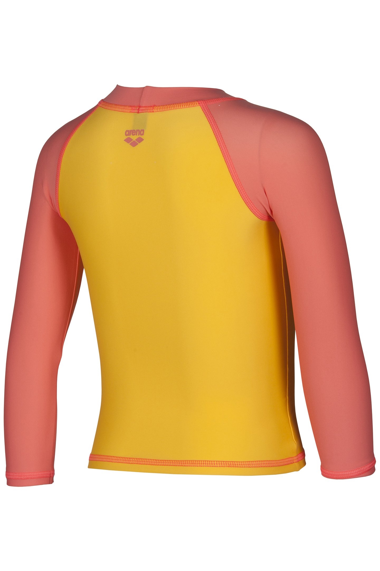 AWT KIDS GIRL UV L/S TEE LILY YELLOW-PALE ROSE 4