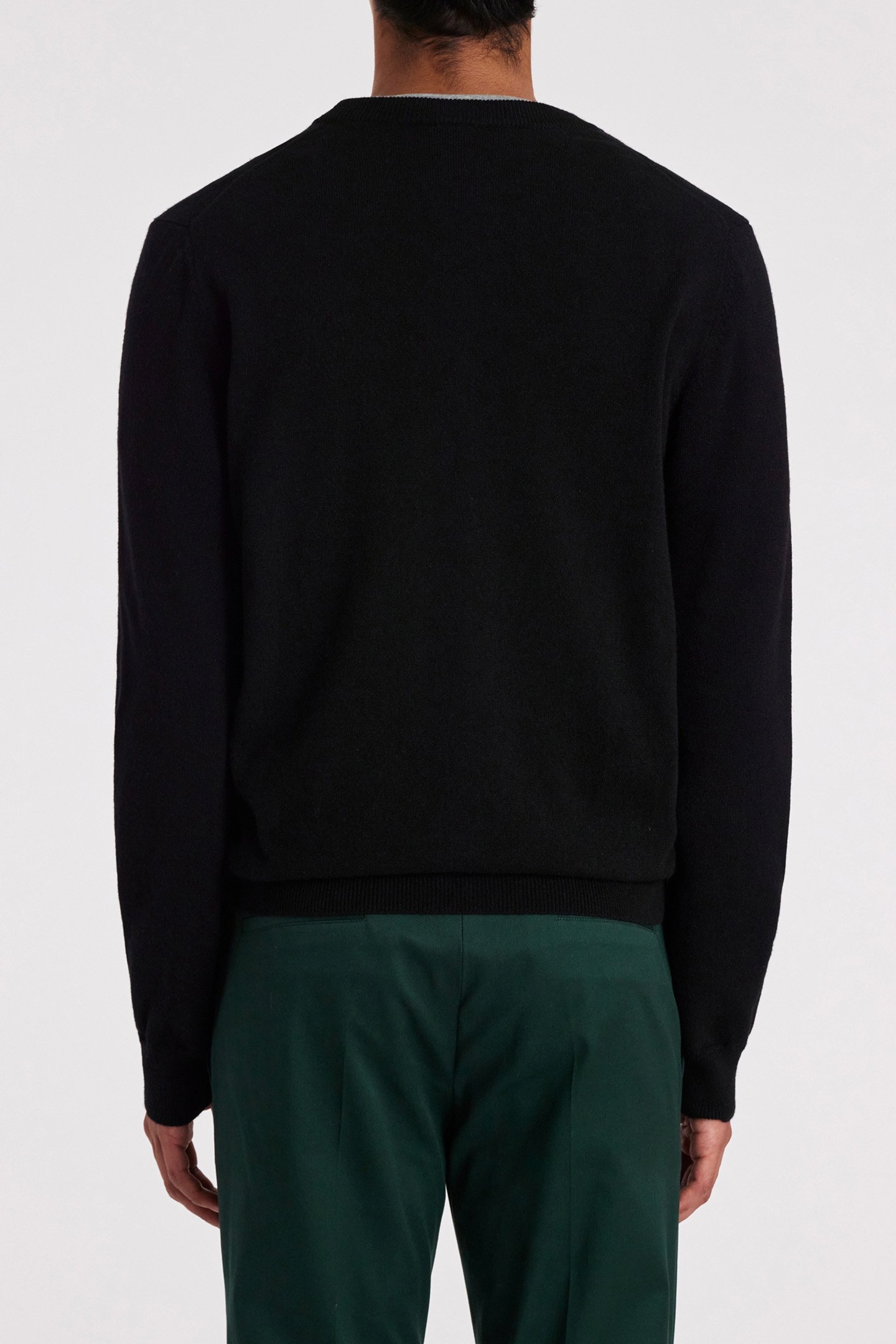 SWEATER CREW NECK BLACK 2