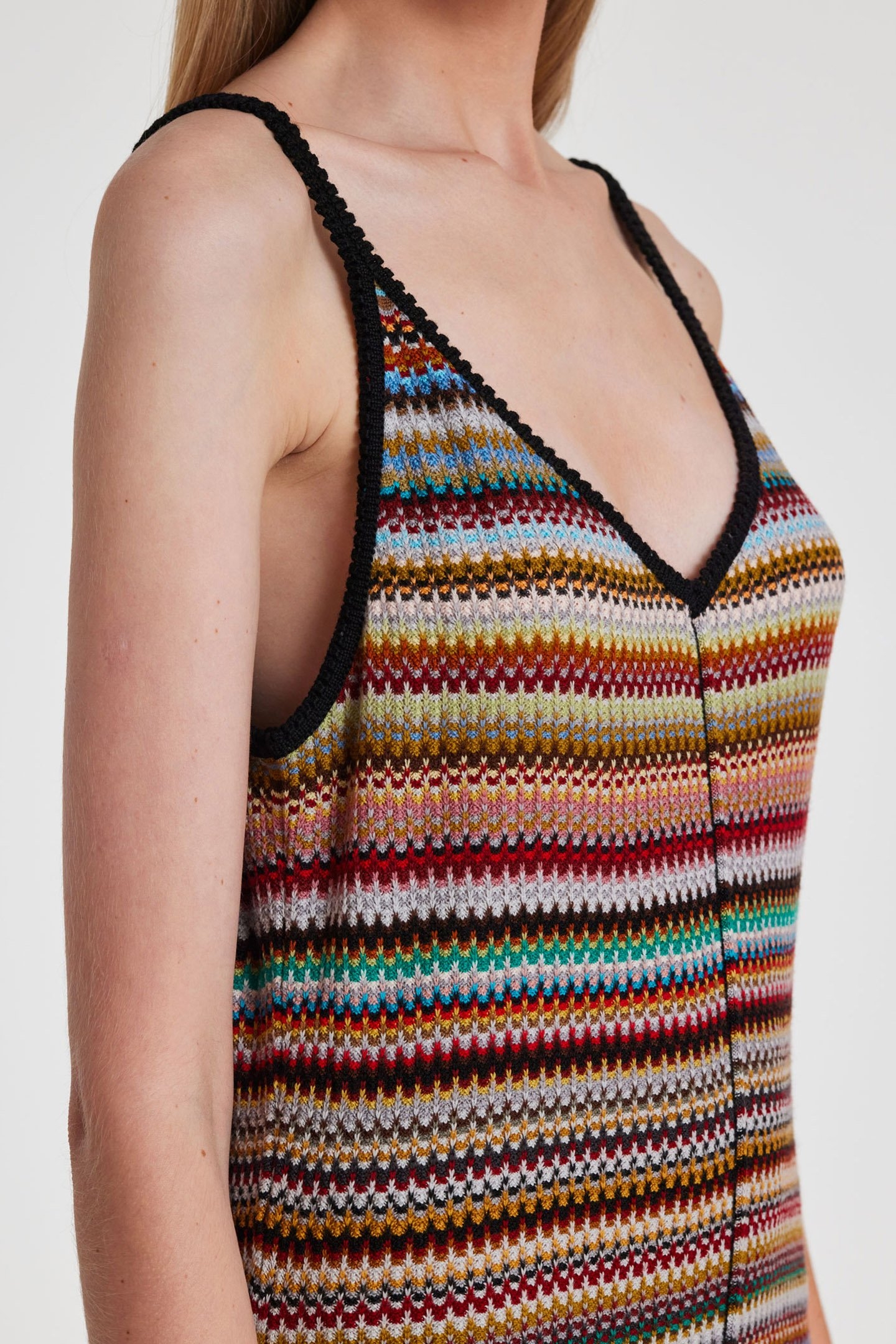 KNITTED DRESS MULTI COLOURED 4