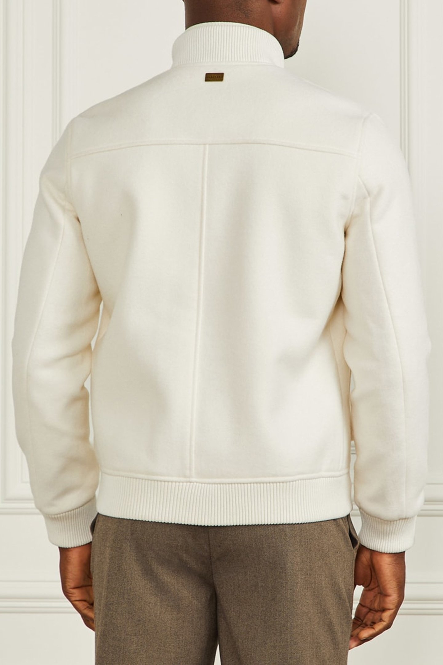 BOMBER WITH BOTTONS SALT WHITE 2
