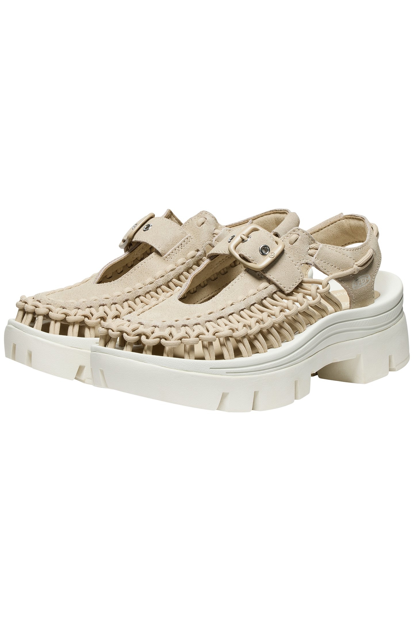 UNISEX UNEEK PLT MARY JANE SAFARI/STAR WHITE 2
