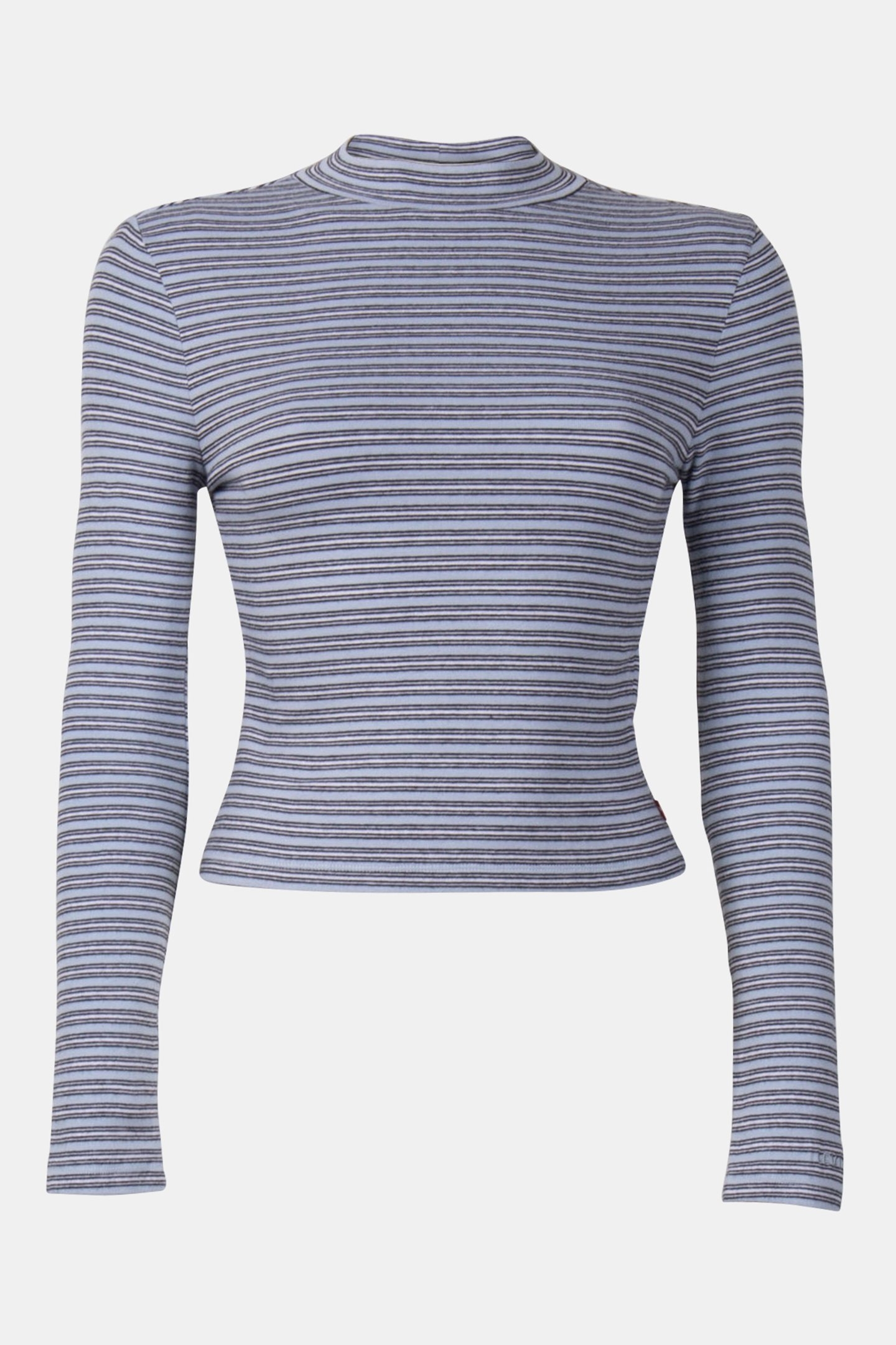 LSEEFFORTLESS LS TEE LOGO KNIT TURTLENECK 3