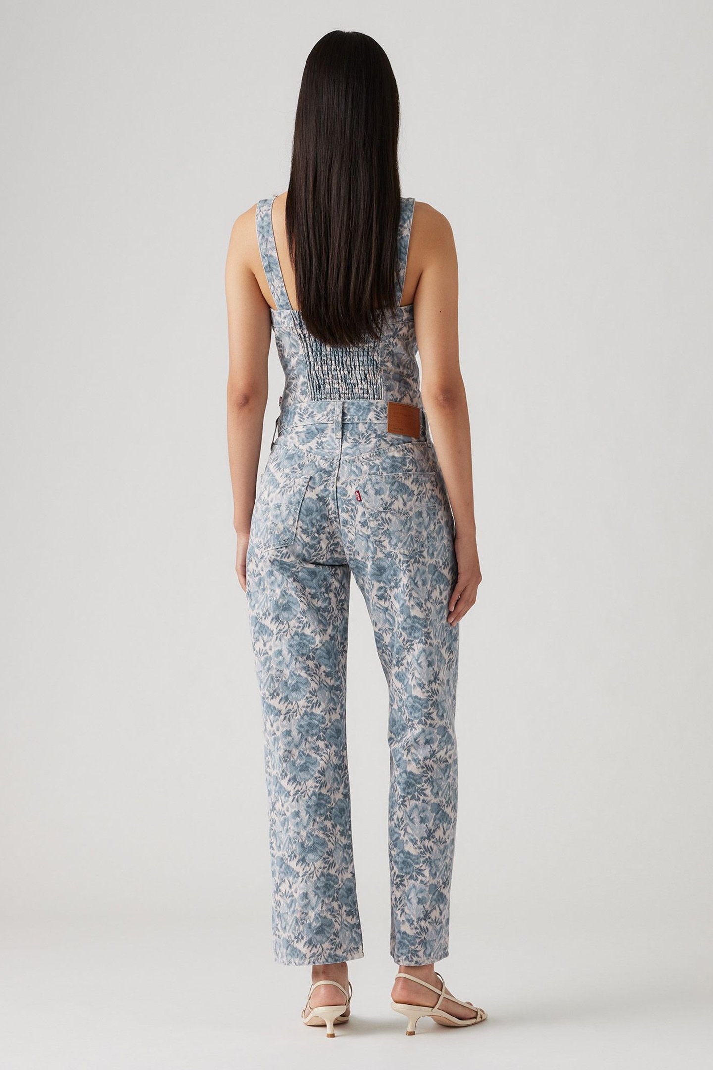 501 '90S ANKLE OPHELIA FLORAL 3