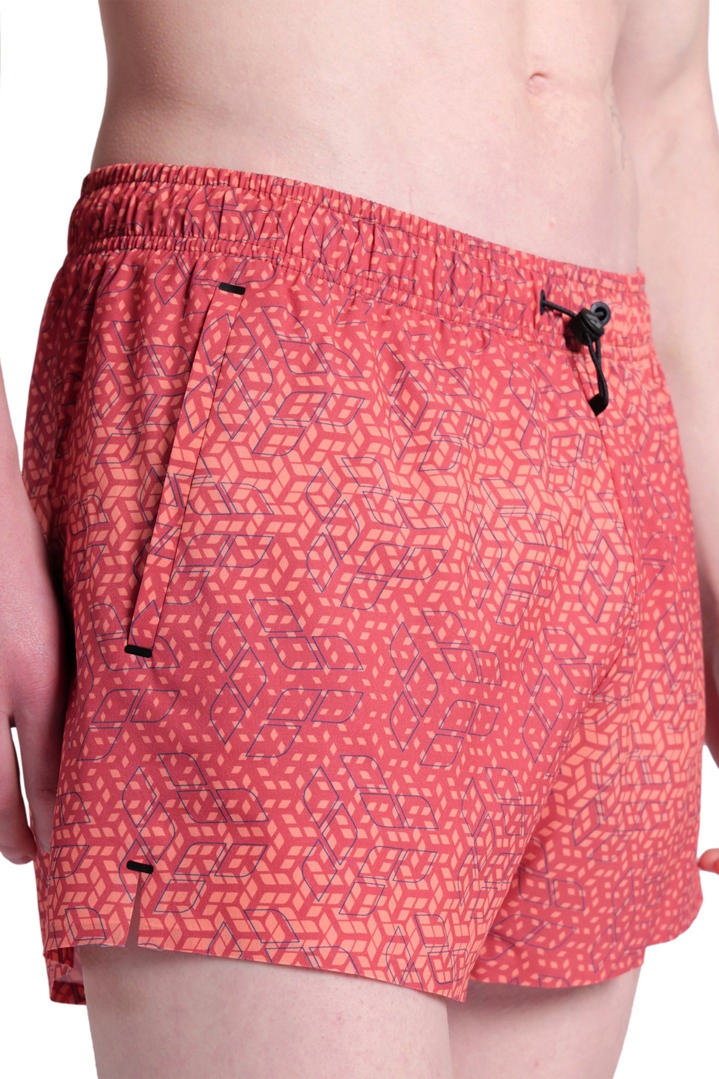 MEN'S ARENA EVO BEACH X-SHORT AO ASTRO RED MULTI 4