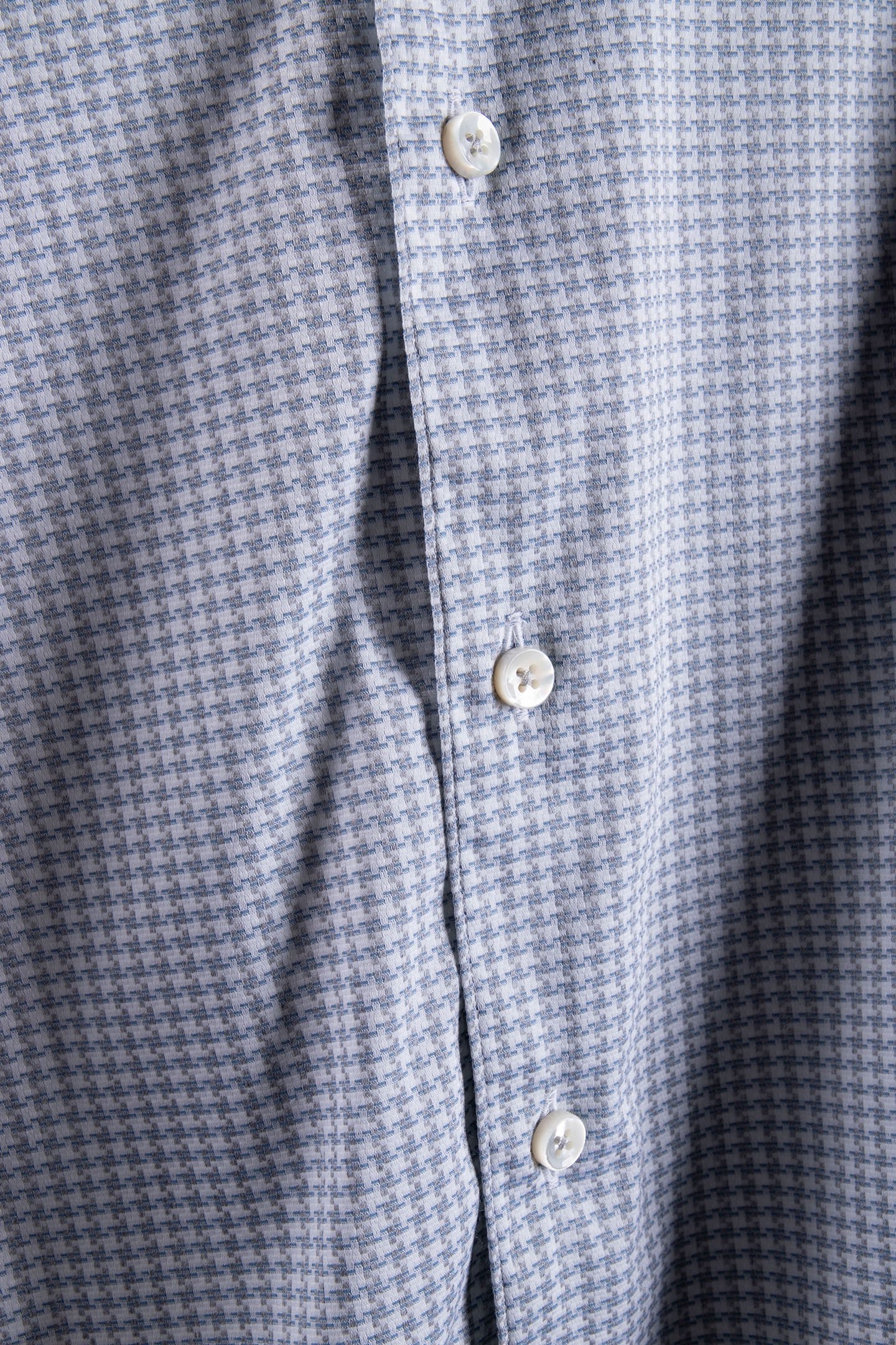 FITTED BODY/36, RC CUFF BLUE CHECK 4