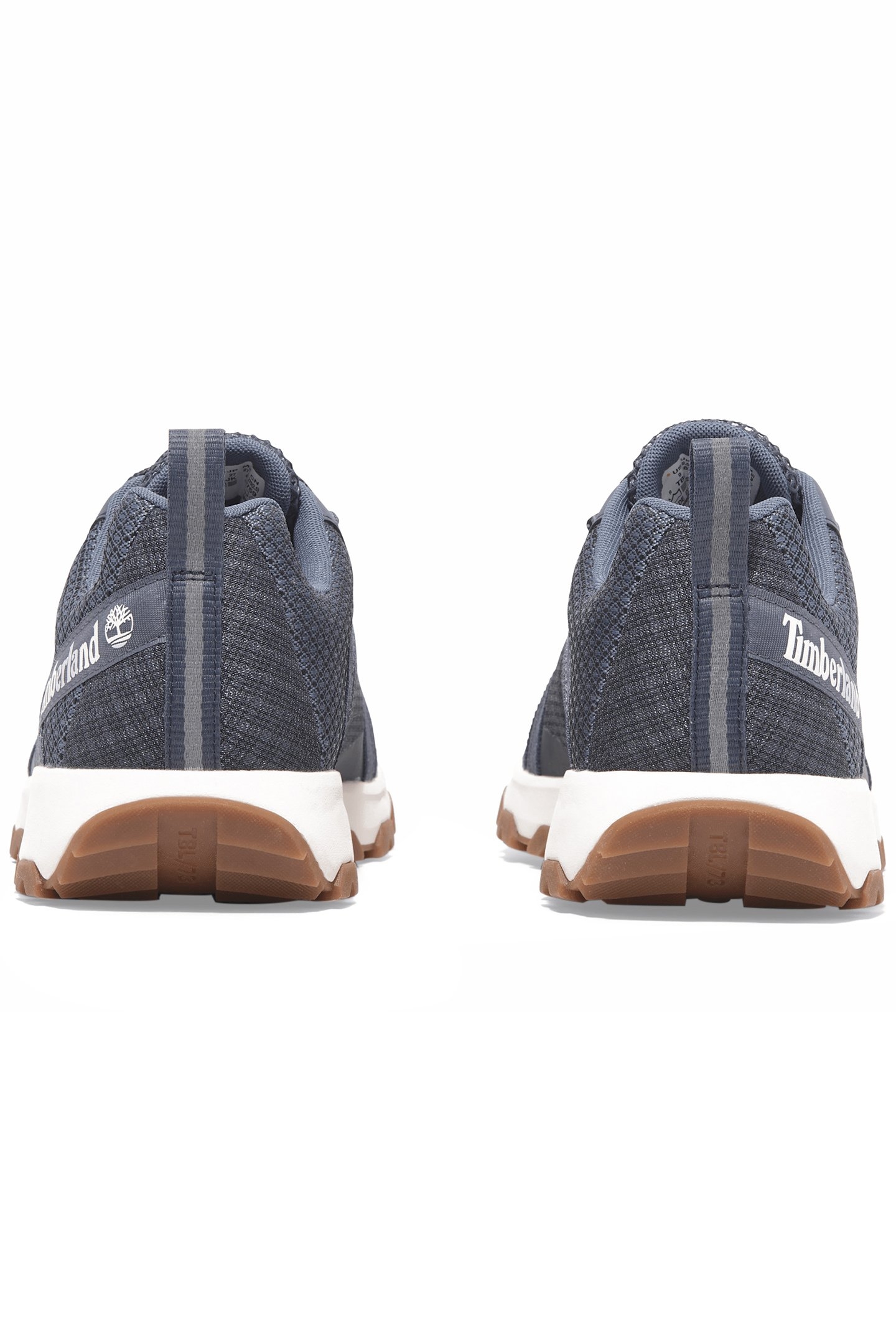 WINSOR TRAIL LOW LACE UP WATERPROOF SNEAKER MEDIUM BLUE MESH 4