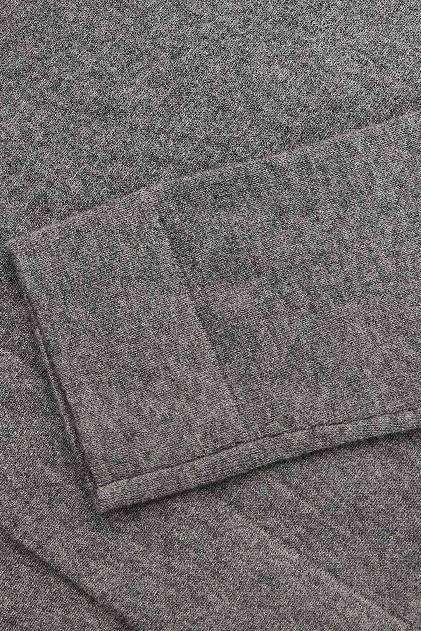 ORLA WOOL COTTON BLEND JUMPER MID GREY 2