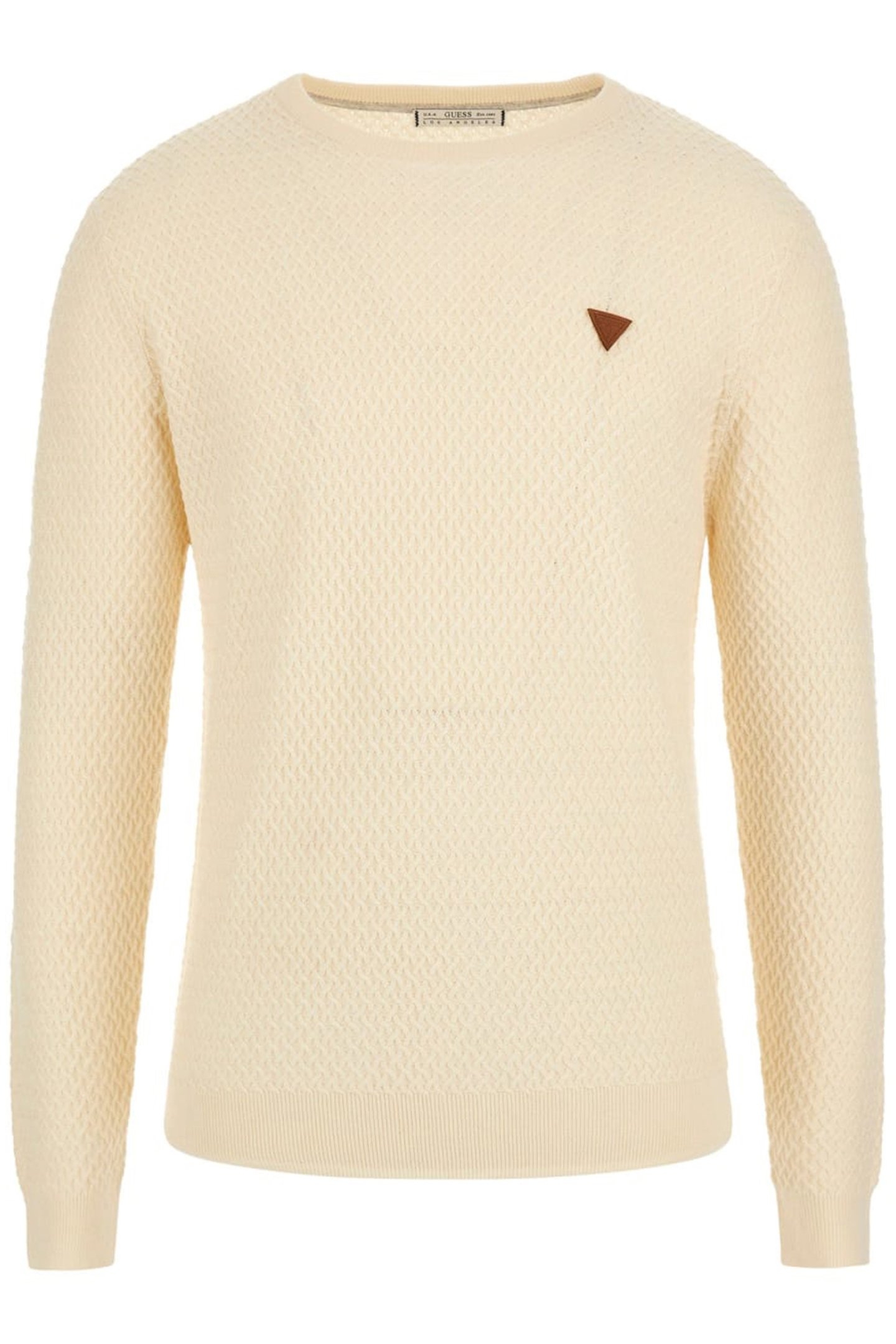 DAVIN CN LS STITCHED SALT WHITE 1