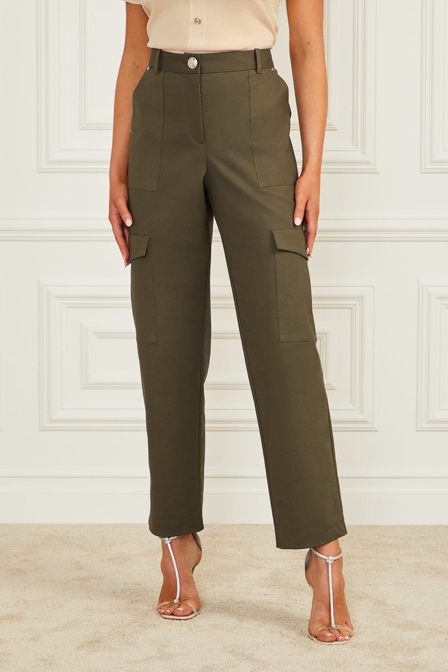 ALICE CARGO PANT OLIVE MORNING 1