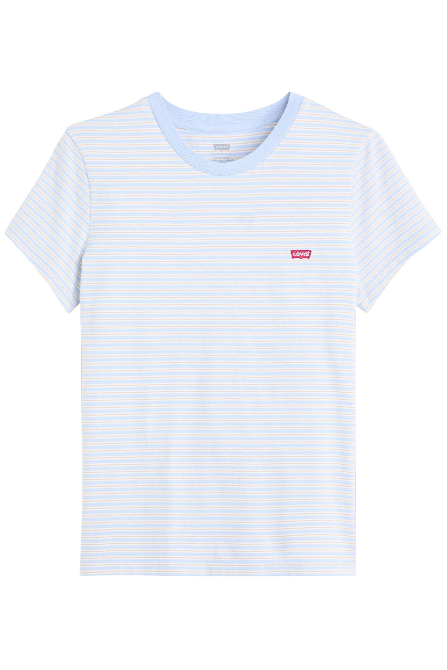 LSEPERFECT TEE COLLEGIATE STRIPE KENTUCKY BLUE 1