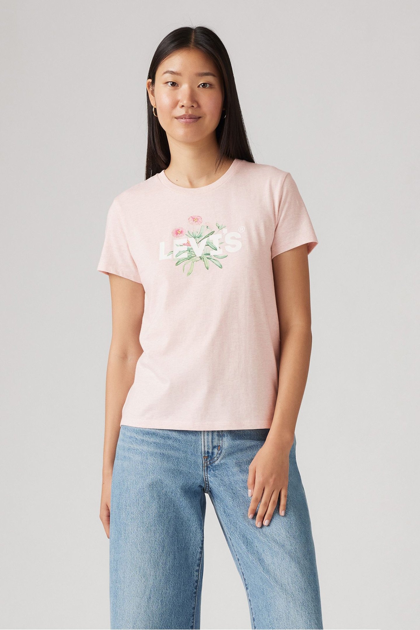 THE PERFECT TEE PINK DESERT PLANT HL LOGO 1
