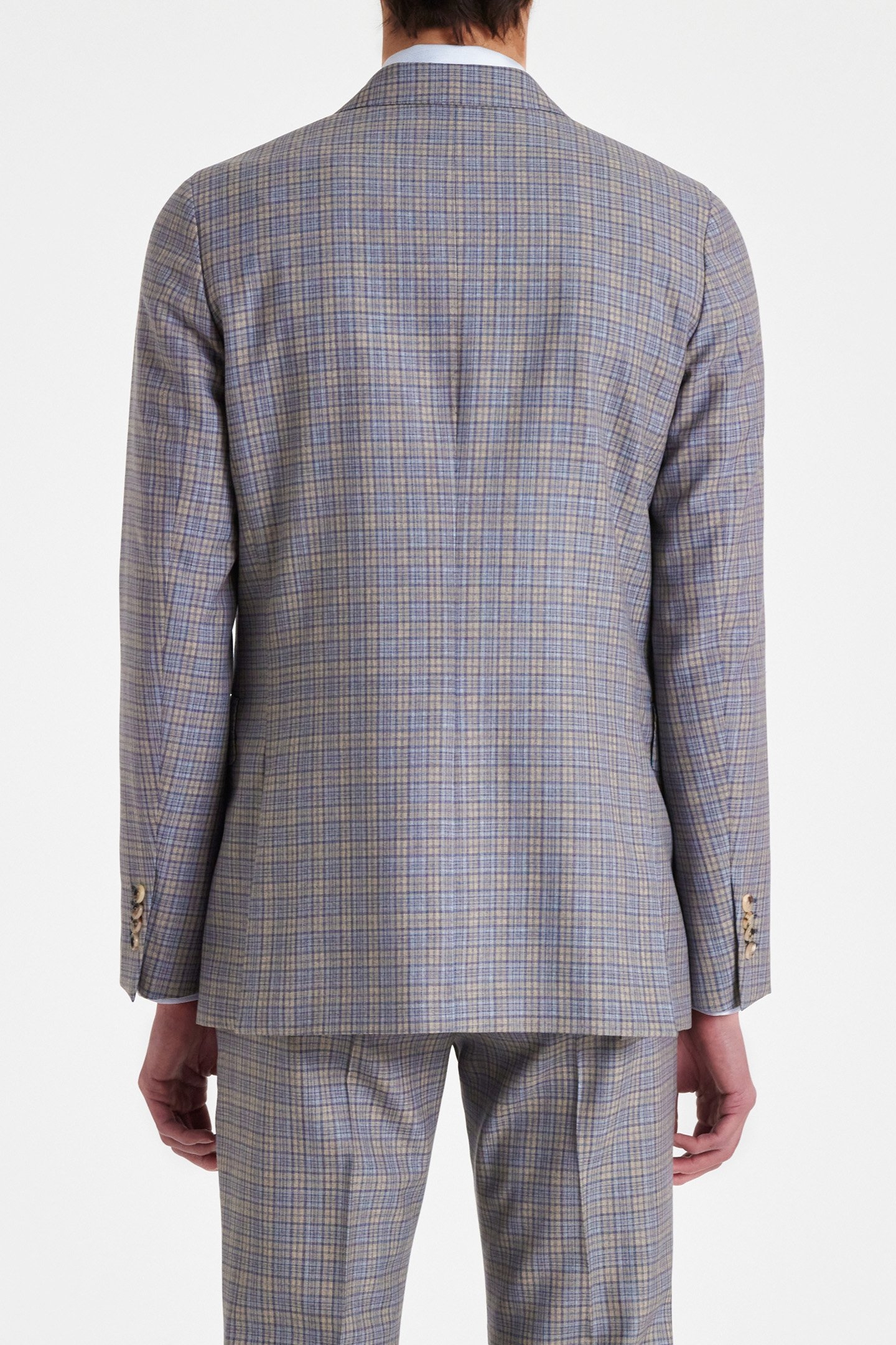 MENS 2 BUTTON JACKET LIGHT BEIGE 2