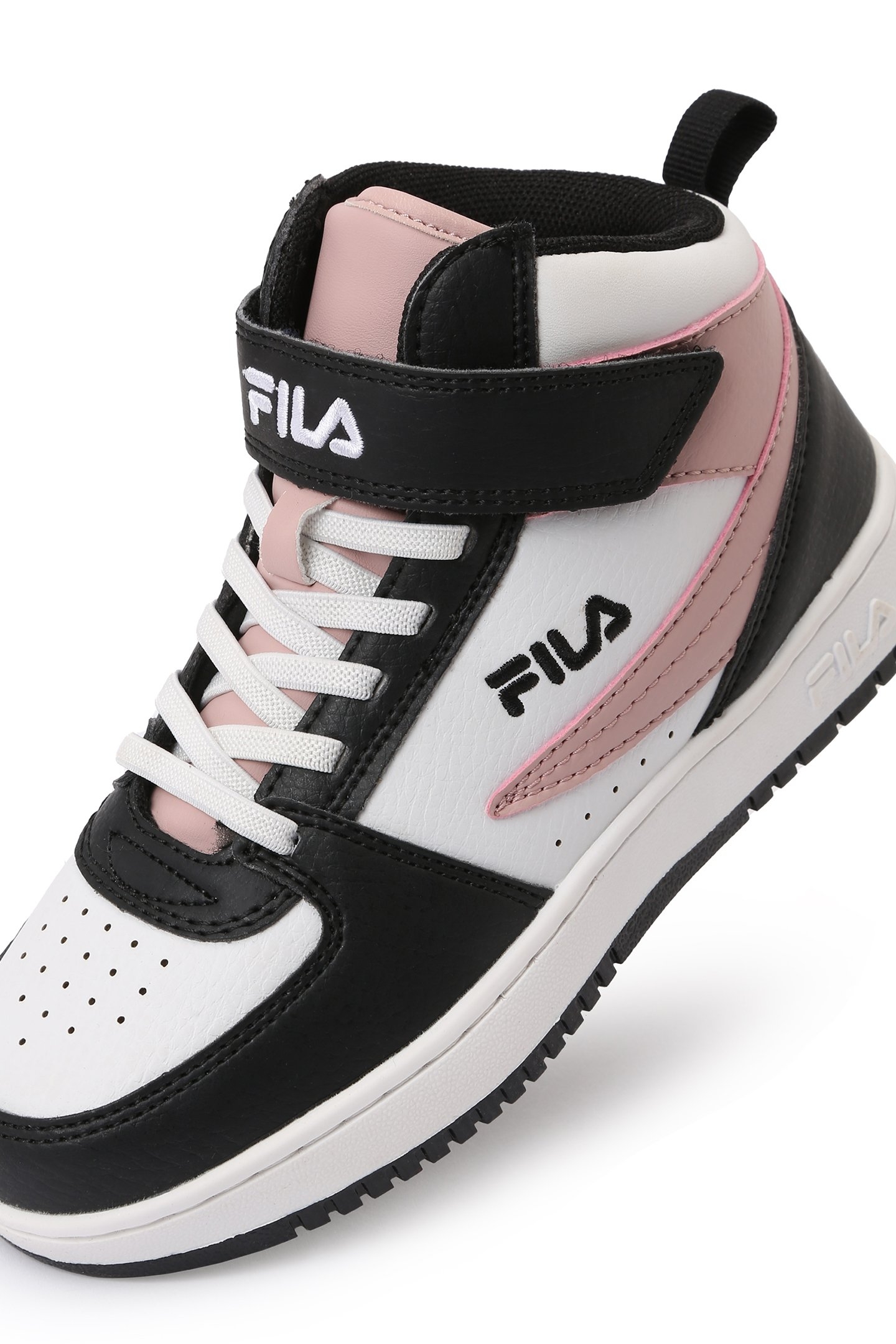 LEVANTO MID KIDS UNISEX WHITE-BLACK-PALE MAUVE 6