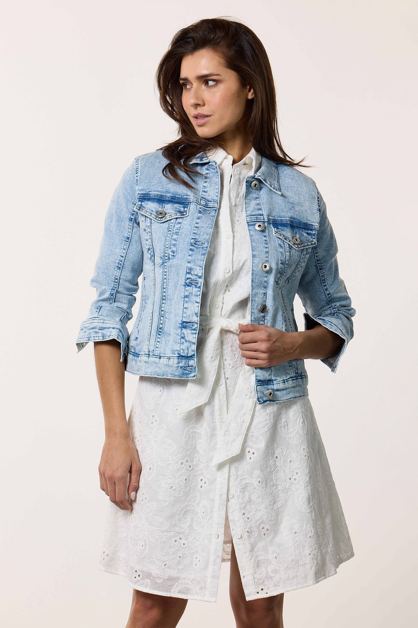 JACKET DENIM STONE DENIM 1