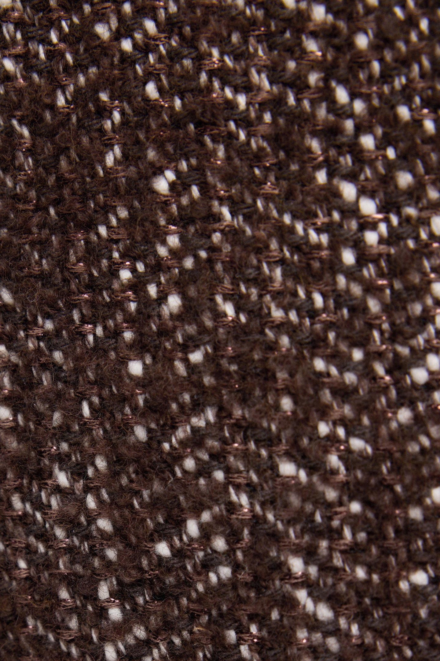 SHORT METALLIC BOUCLE SKORT EAGLE BROWN 7