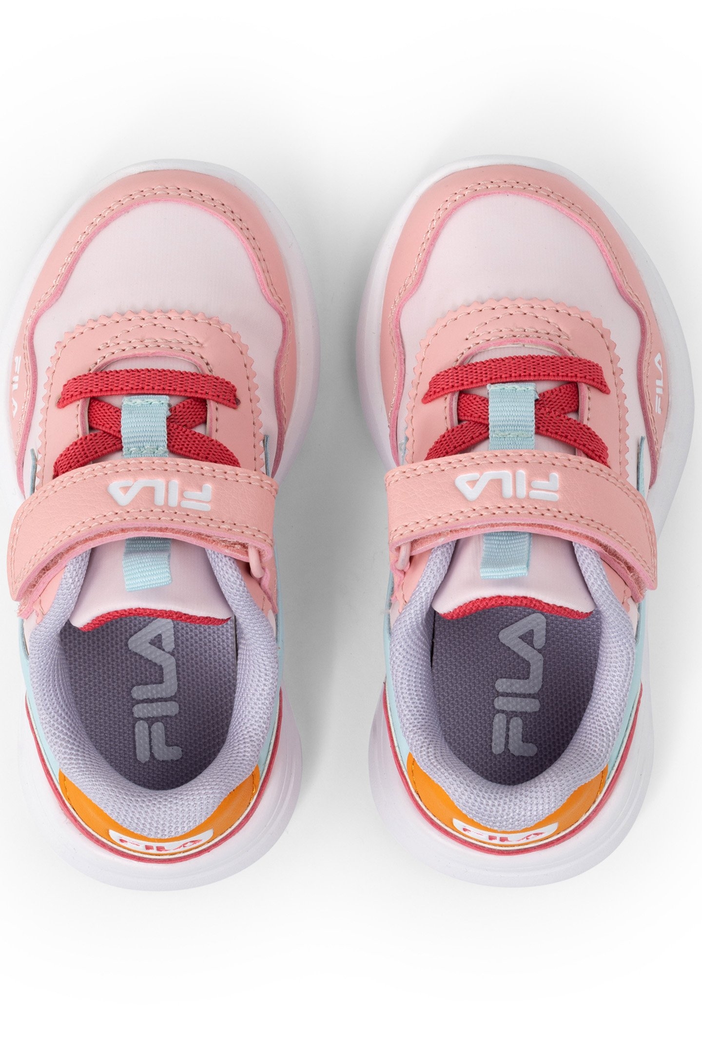 FILA TIGER VELCRO TDL UNISEX POWDER PINK-BLUE GLOW 2